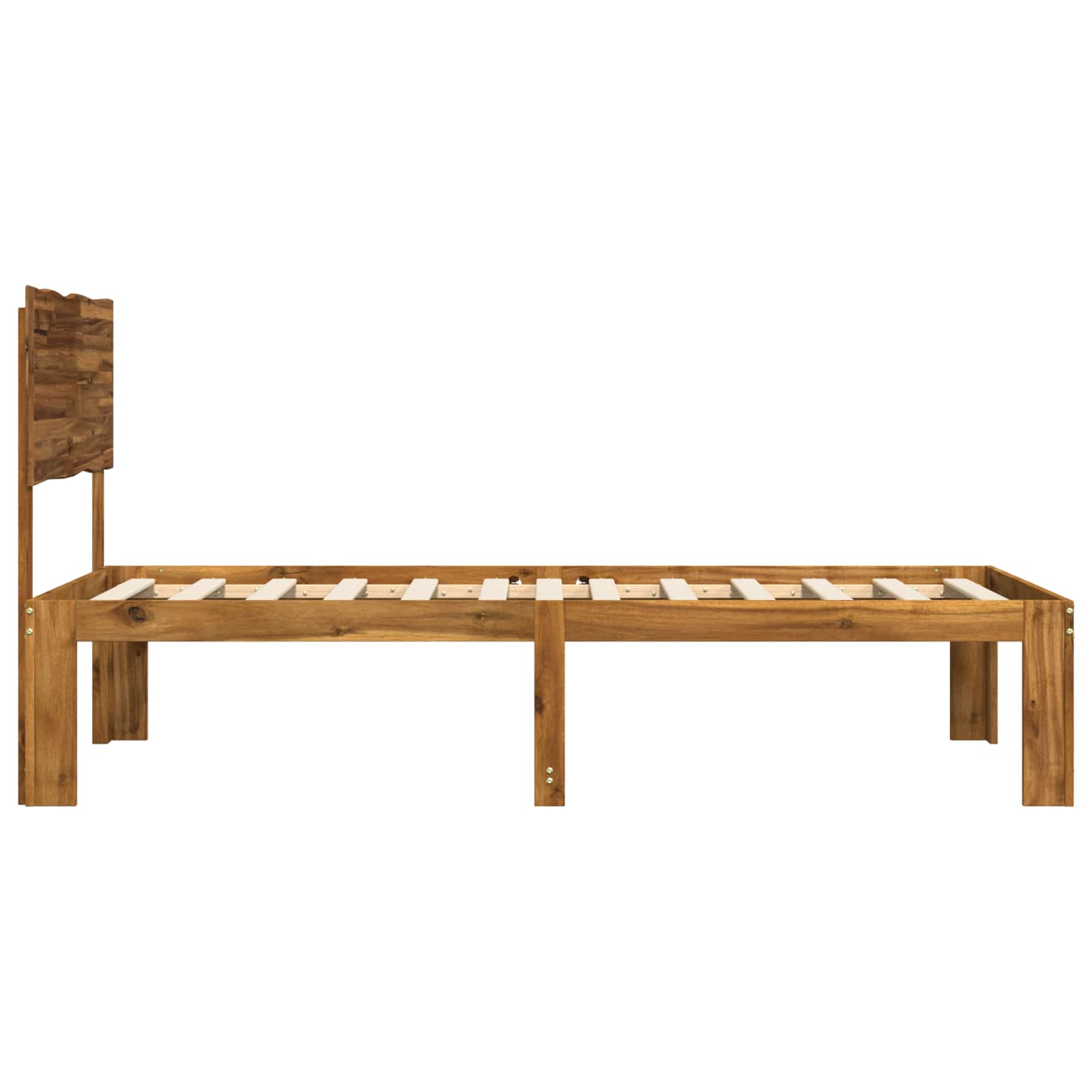 Timber Single Bed Frame Natural 90x190cm