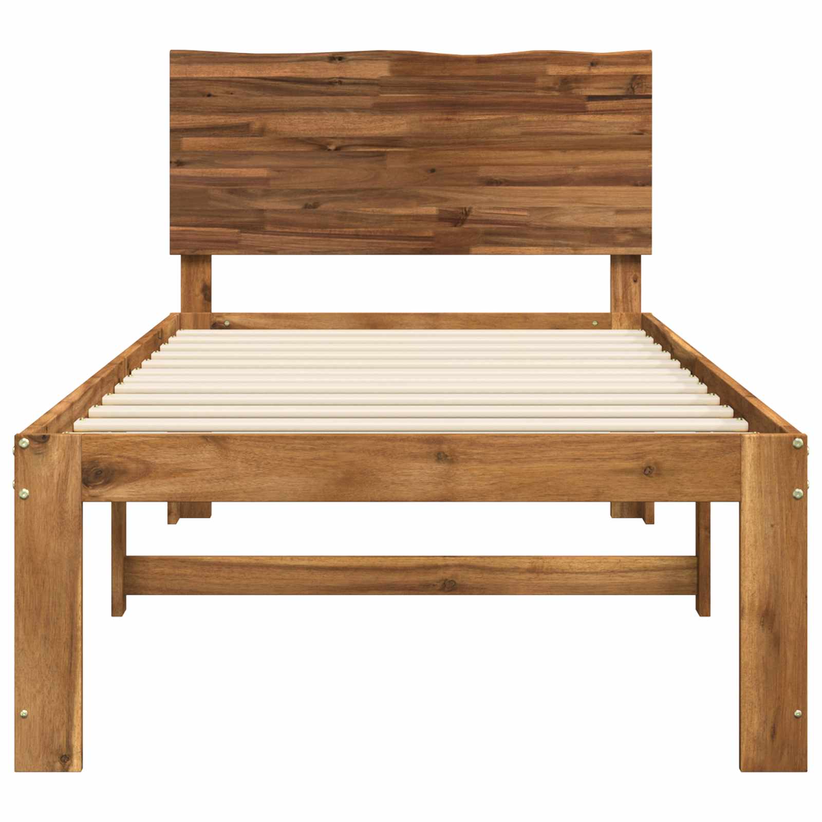Single Bed Frame Natural Timber 90x190cm