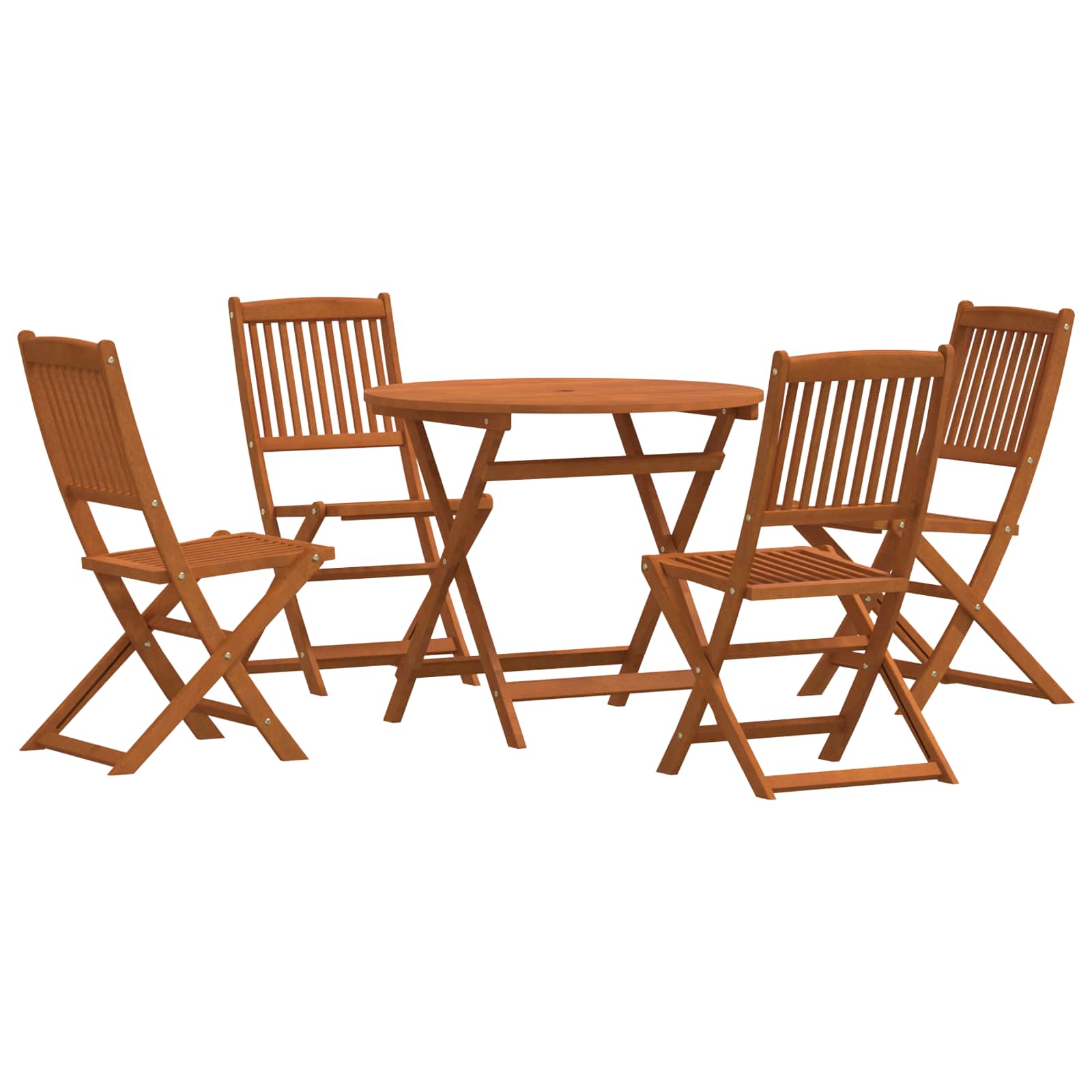 5pc Eucalyptus Outdoor Furniture Set | Simpledeals