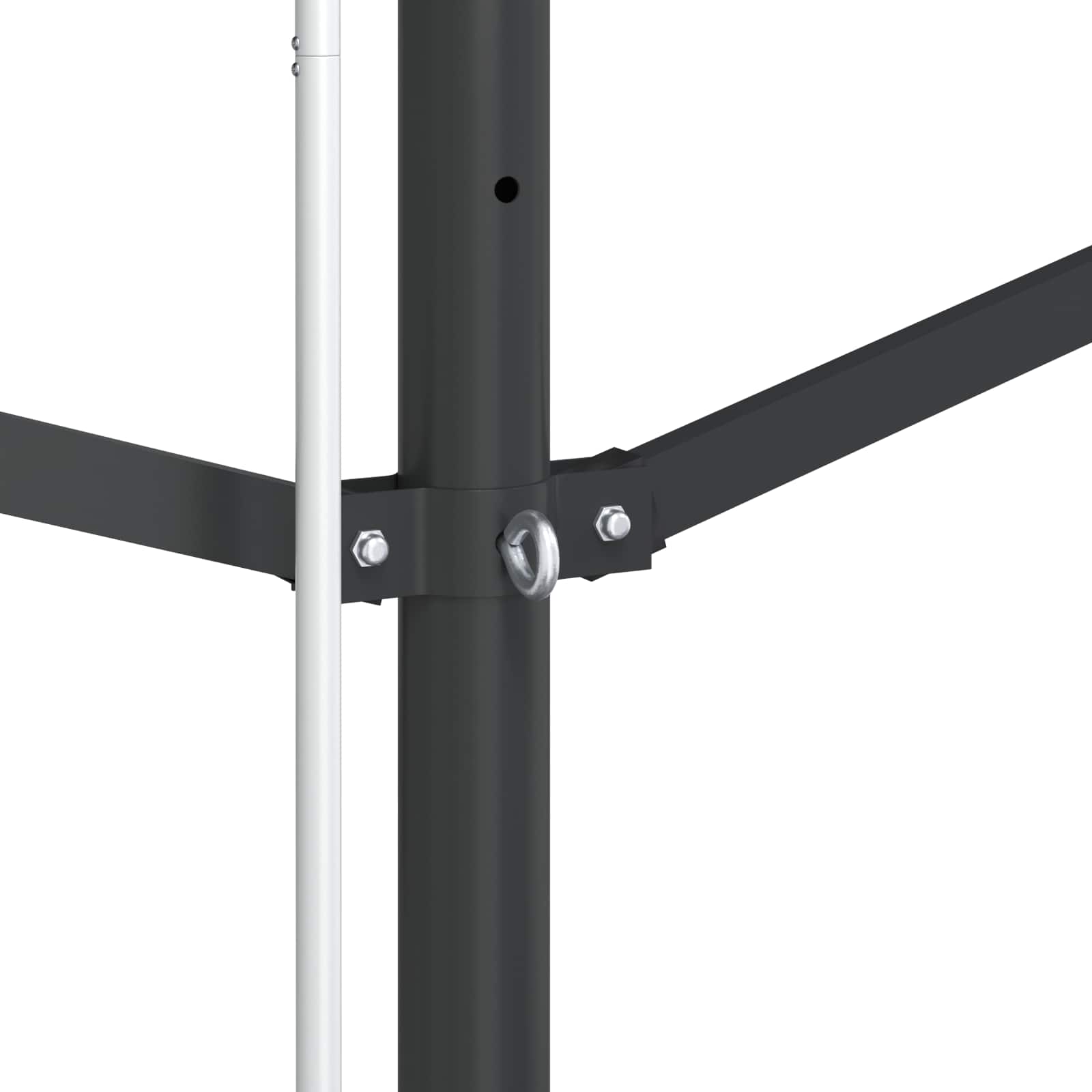 Free Standing Awning 5x3m Grey Polyester | Simpledeals