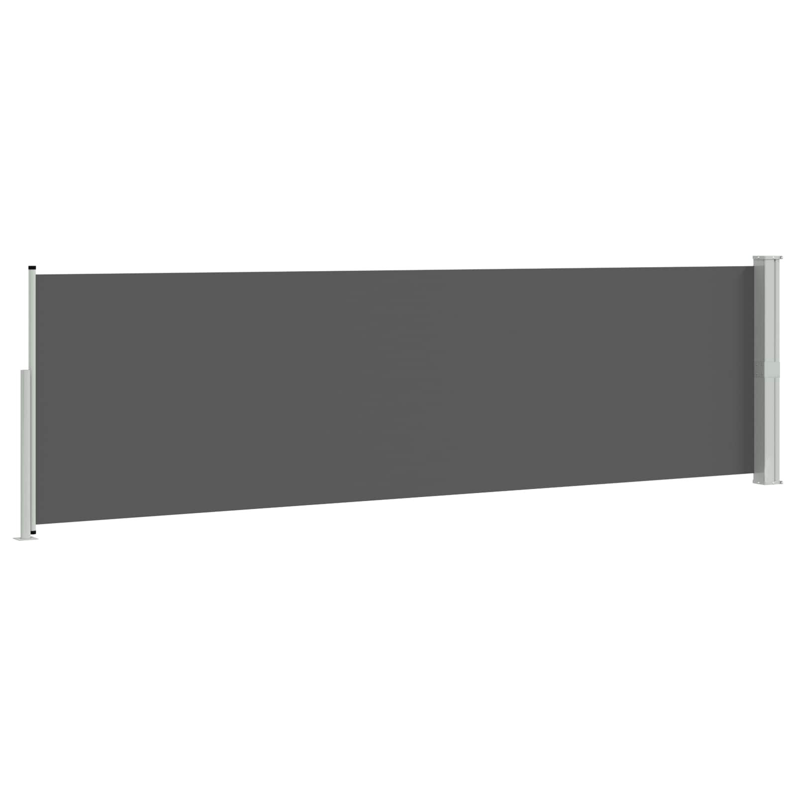 Retractable Side Awning 600cm Anthracite | Simpledeals