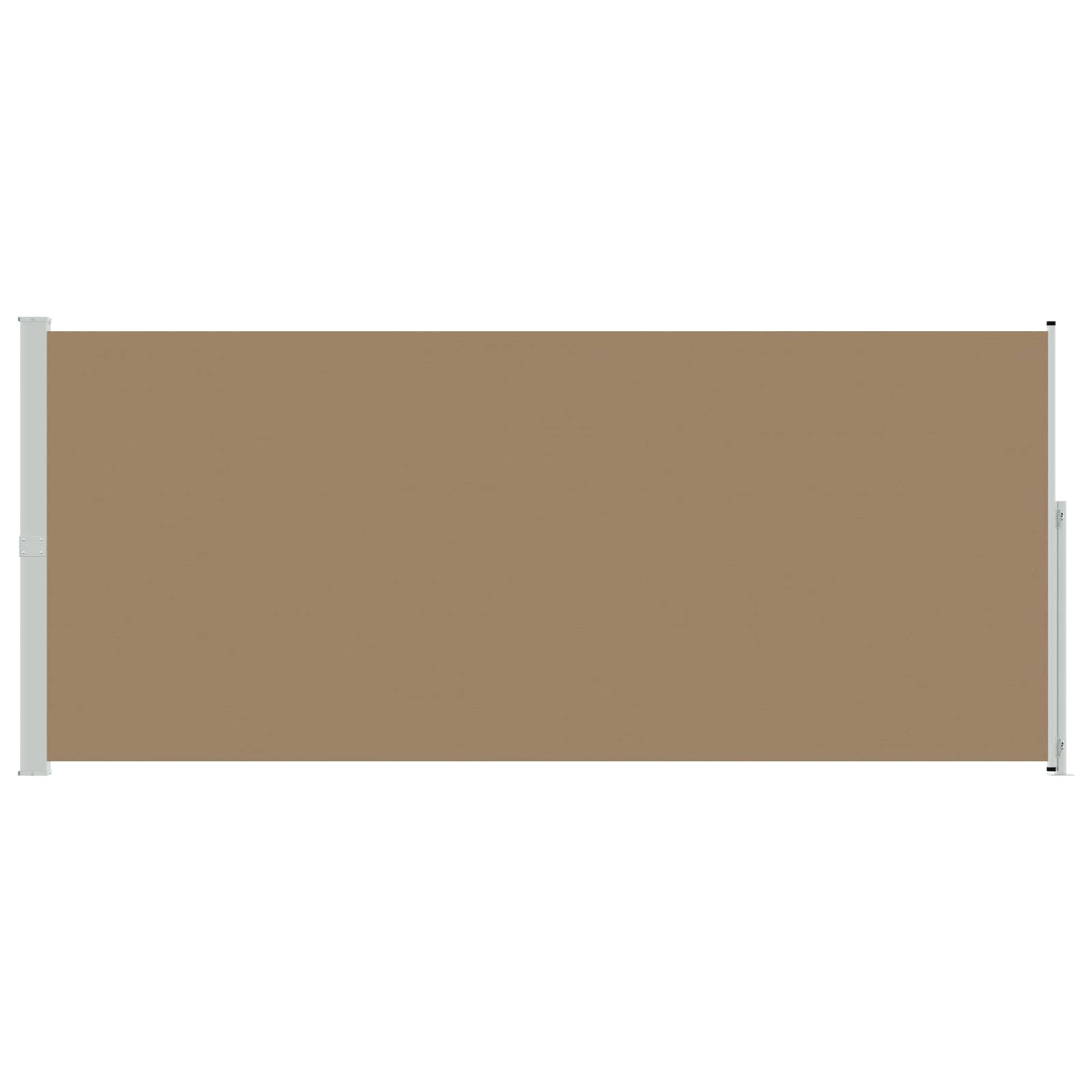 Retractable Side Awning 600x200cm Taupe | Simpledeals