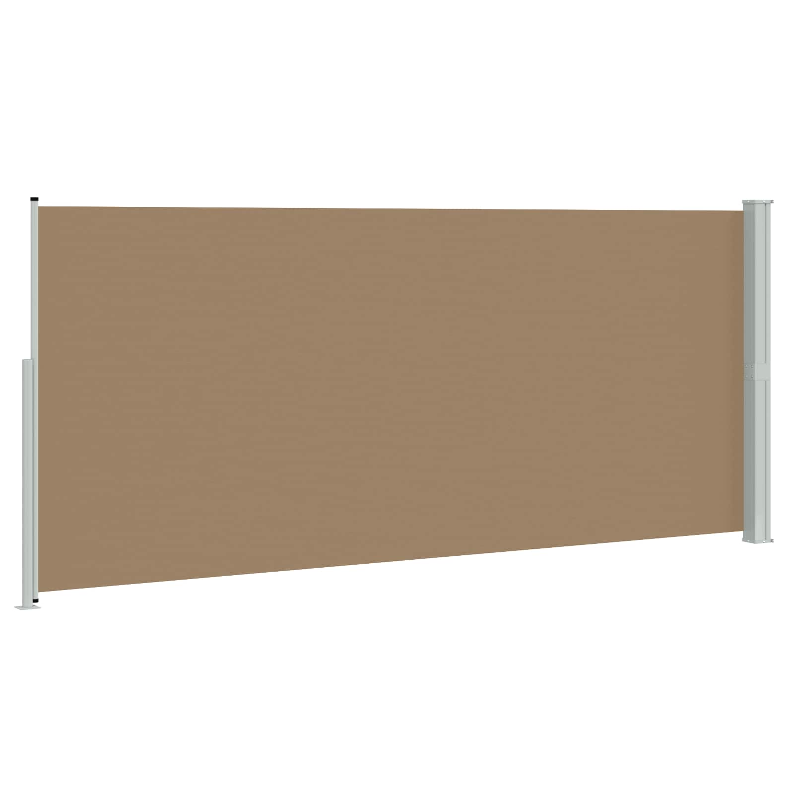 Retractable Side Awning 600x220cm Taupe | Simpledeals
