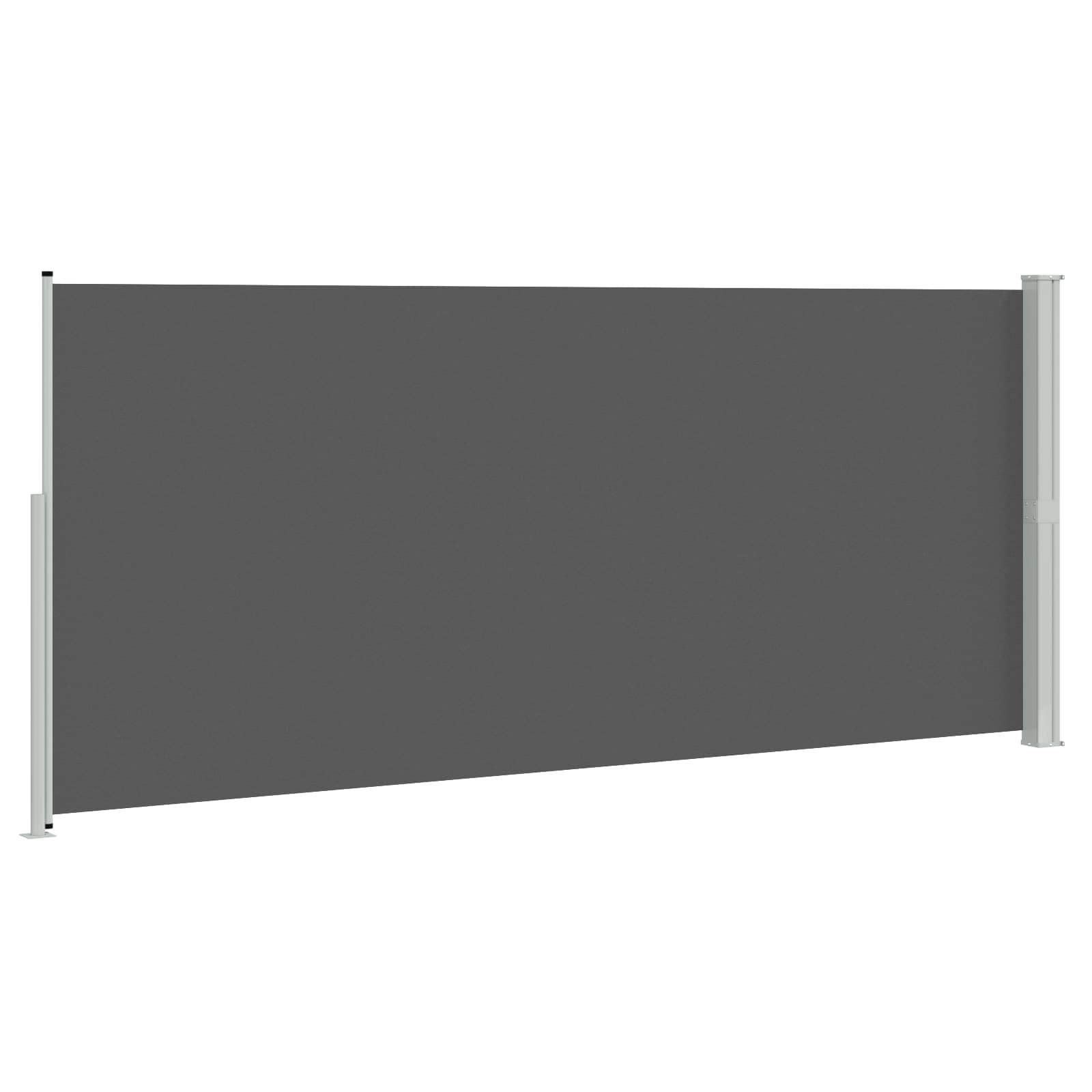 Retractable Side Awning Anthracite 600x220cm | Simpledeals