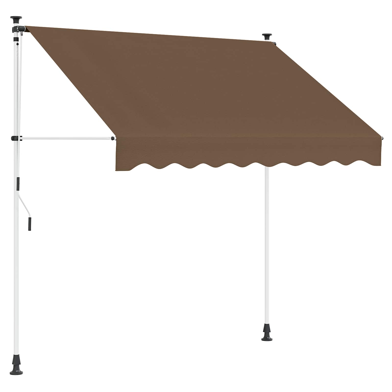 Retractable Awning 300cm Taupe Outdoor | Simpledeals