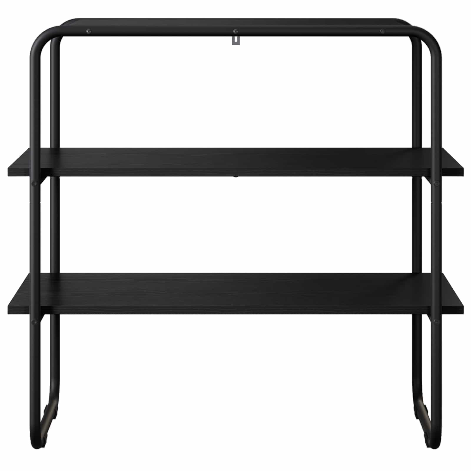 Black Oak Console Table 80cm Shelf | Simpledeals