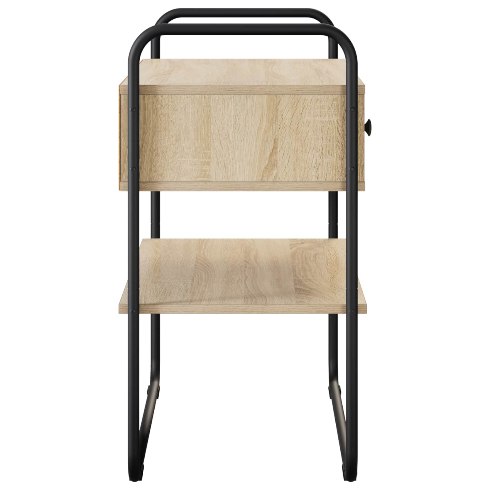 Sonoma Oak Console Table 2 Drawers 100cm | Simpledeals