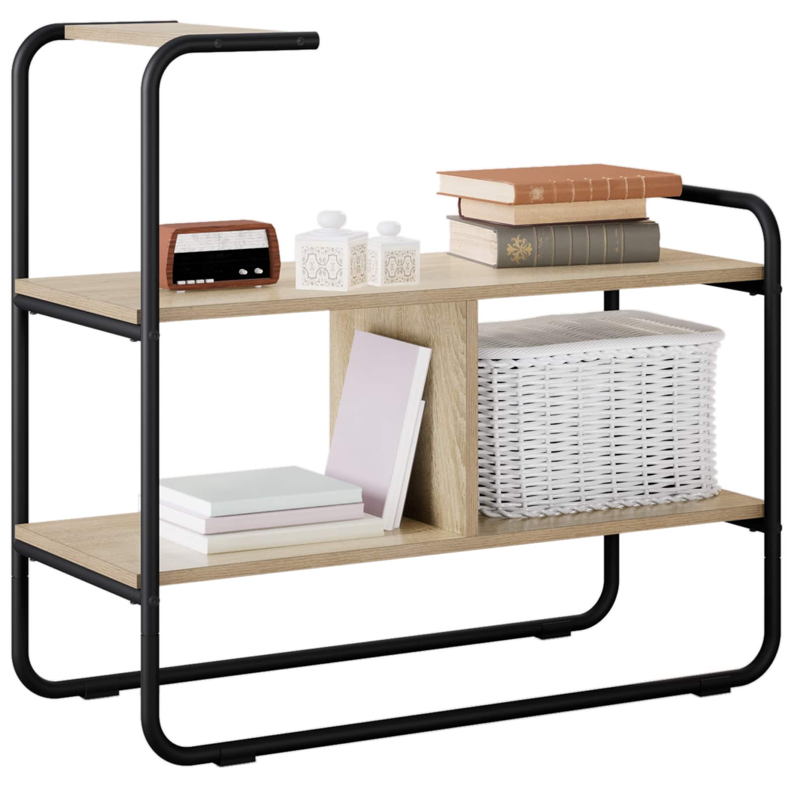 Console Table Sonoma Oak 80cm Engineered Wood | Simpledeals