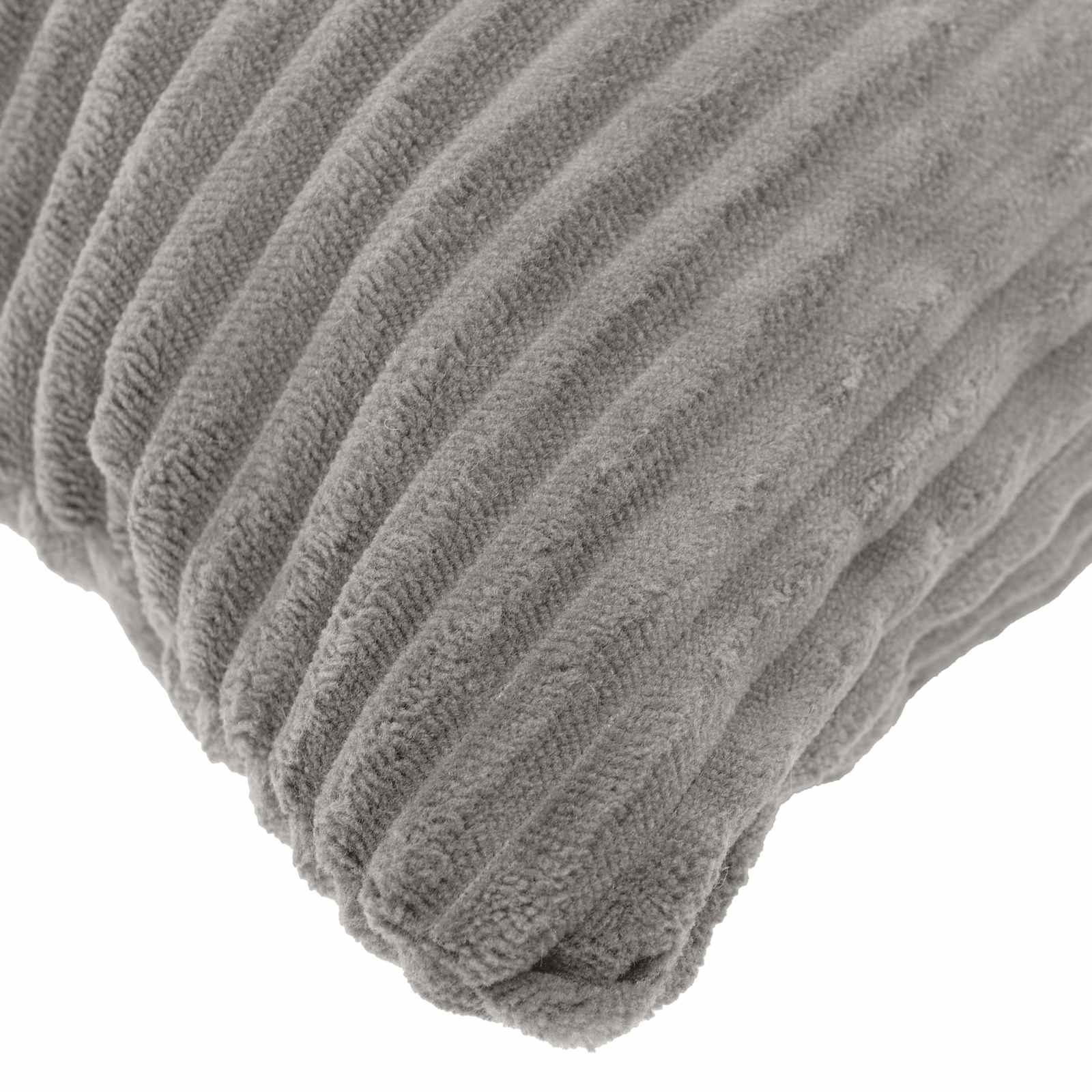Polyester Corduroy - Grey 80x80cm