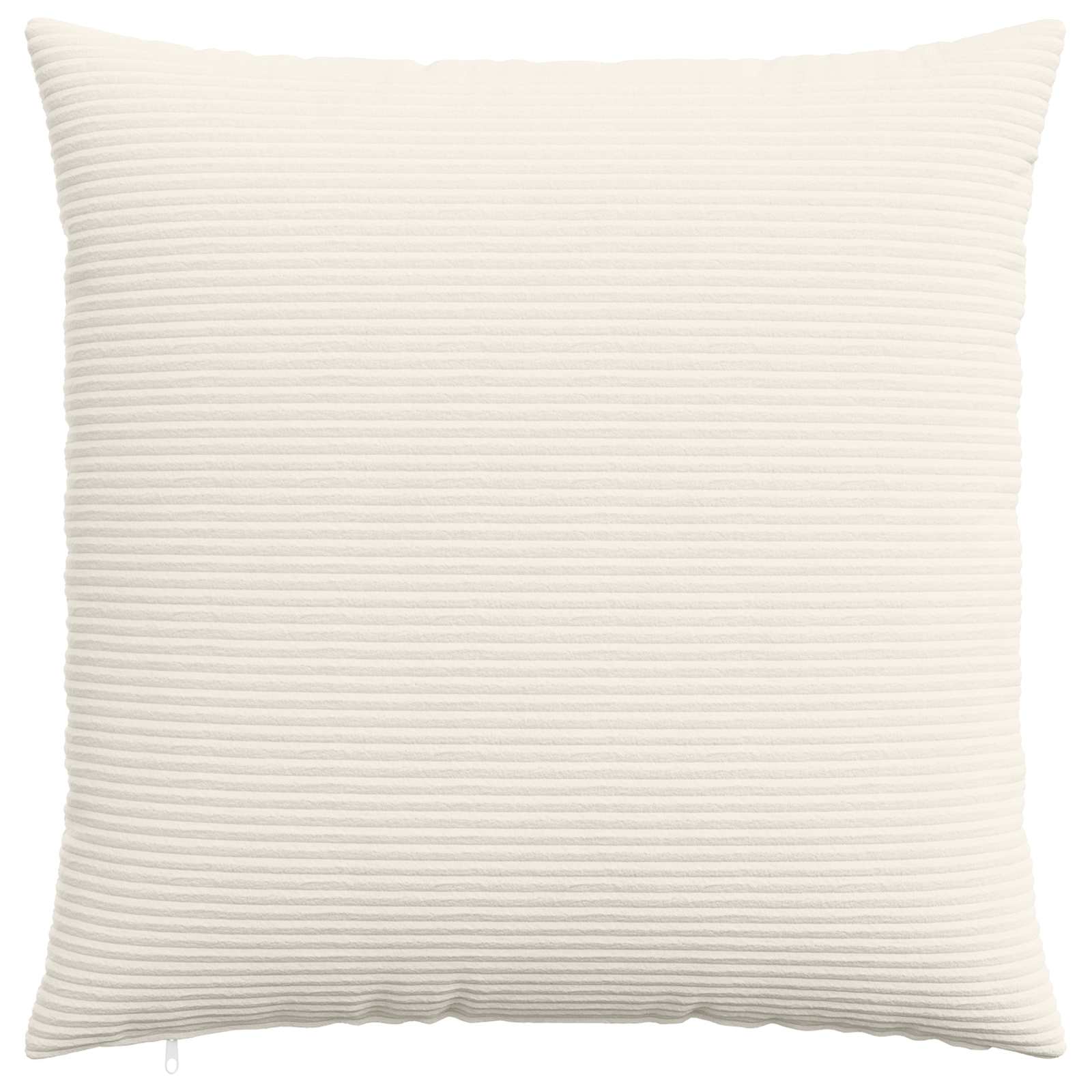 Cushion Covers Cream Corduroy 80x80cm
