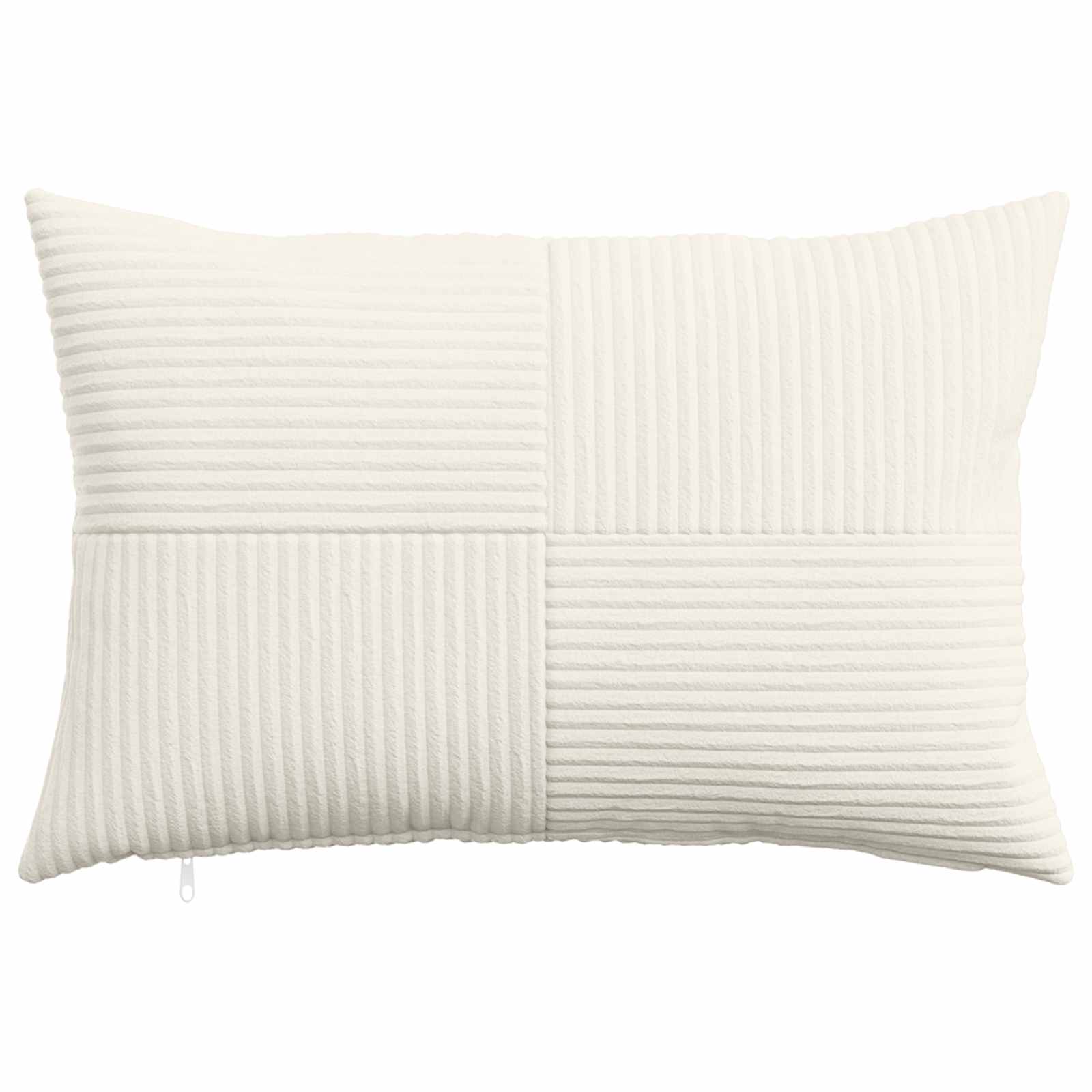Cushion Covers Corduroy Cream 30x50cm