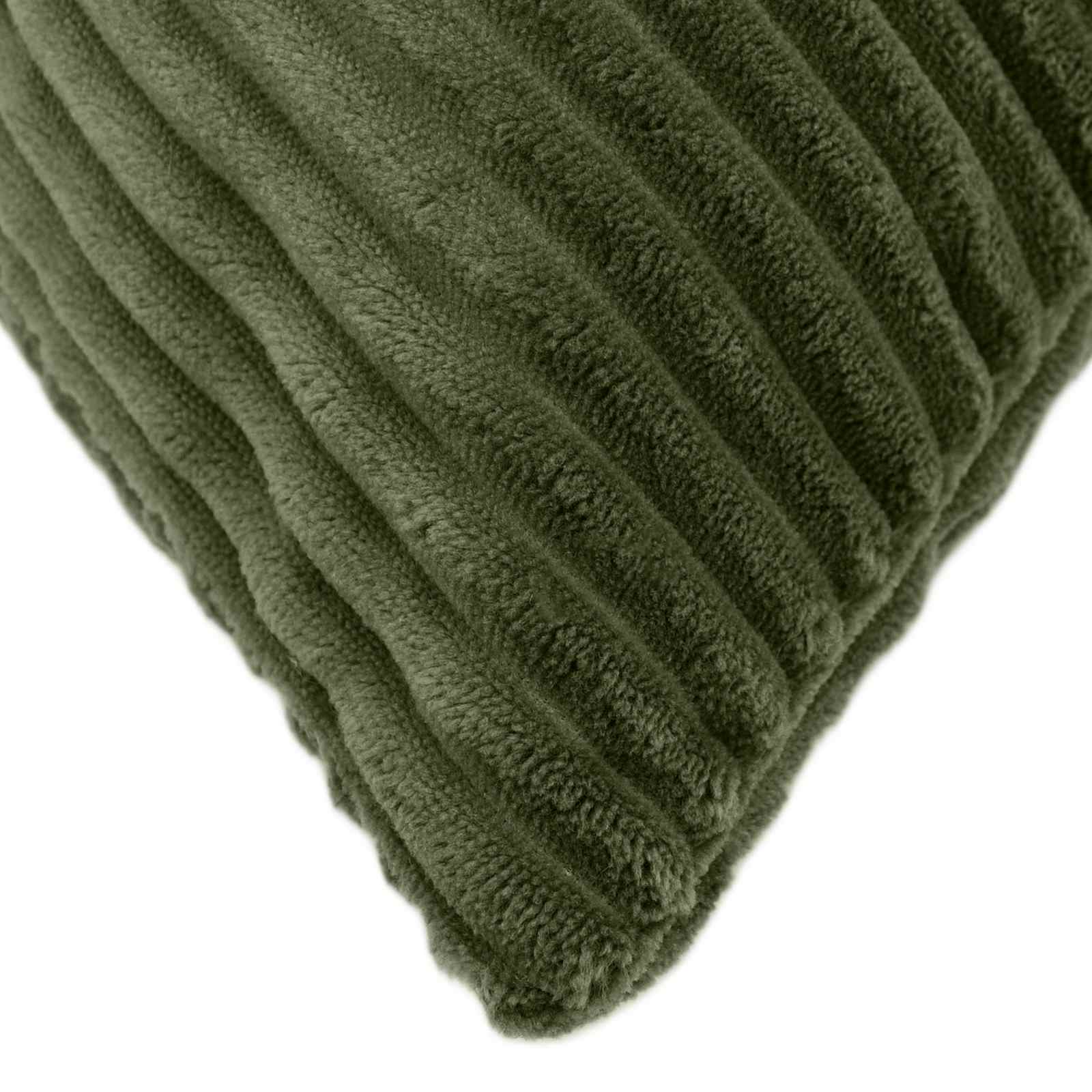 Green Corduroy Cushion Covers 30x50cm