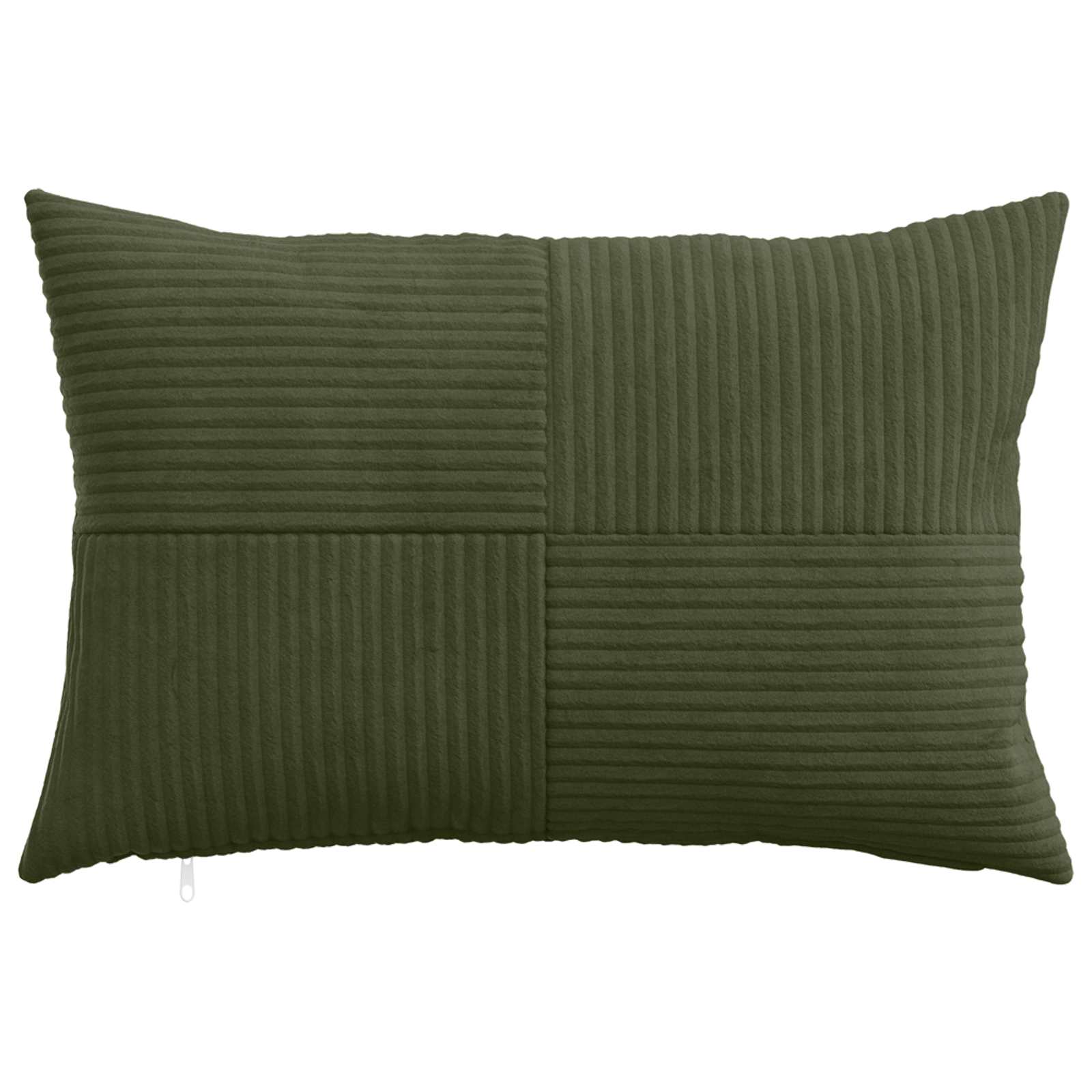 Green Corduroy Cushion Covers 30x50cm