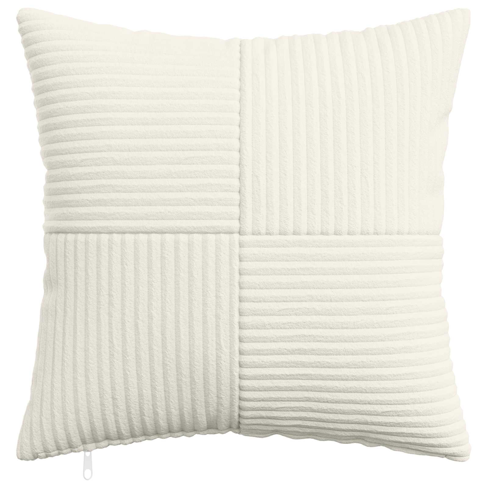 Polyester Corduroy - Cream 35x35cm