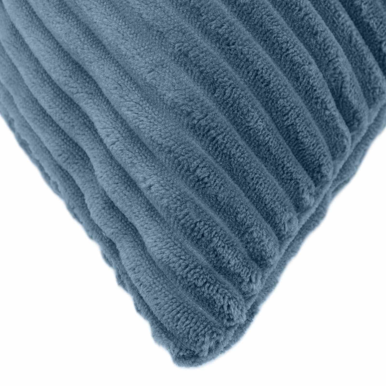Polyester Corduroy - Blue 40x40cm