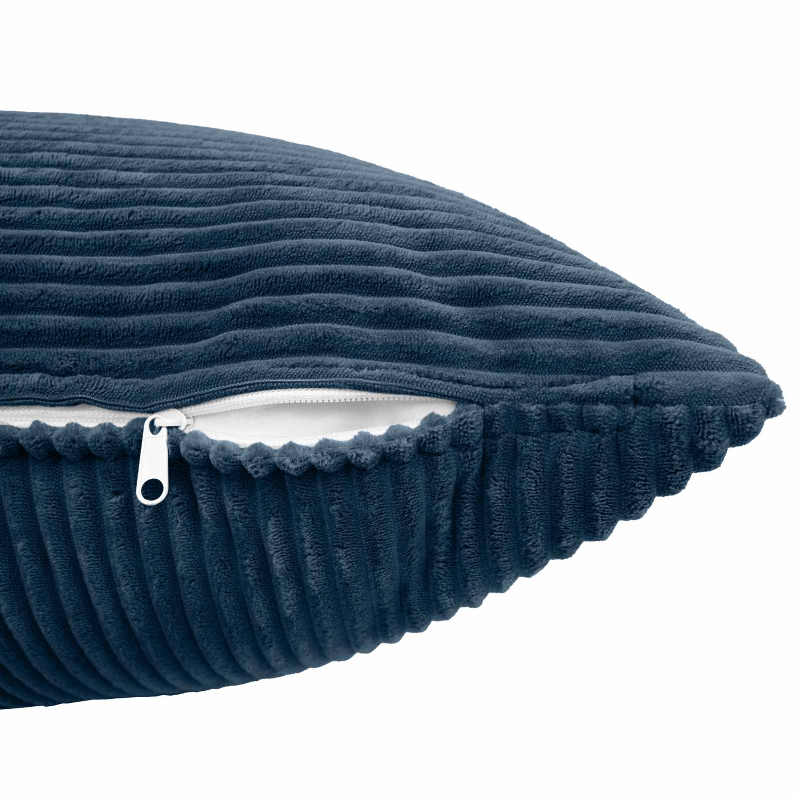 Polyester Corduroy - Navy 40x40cm