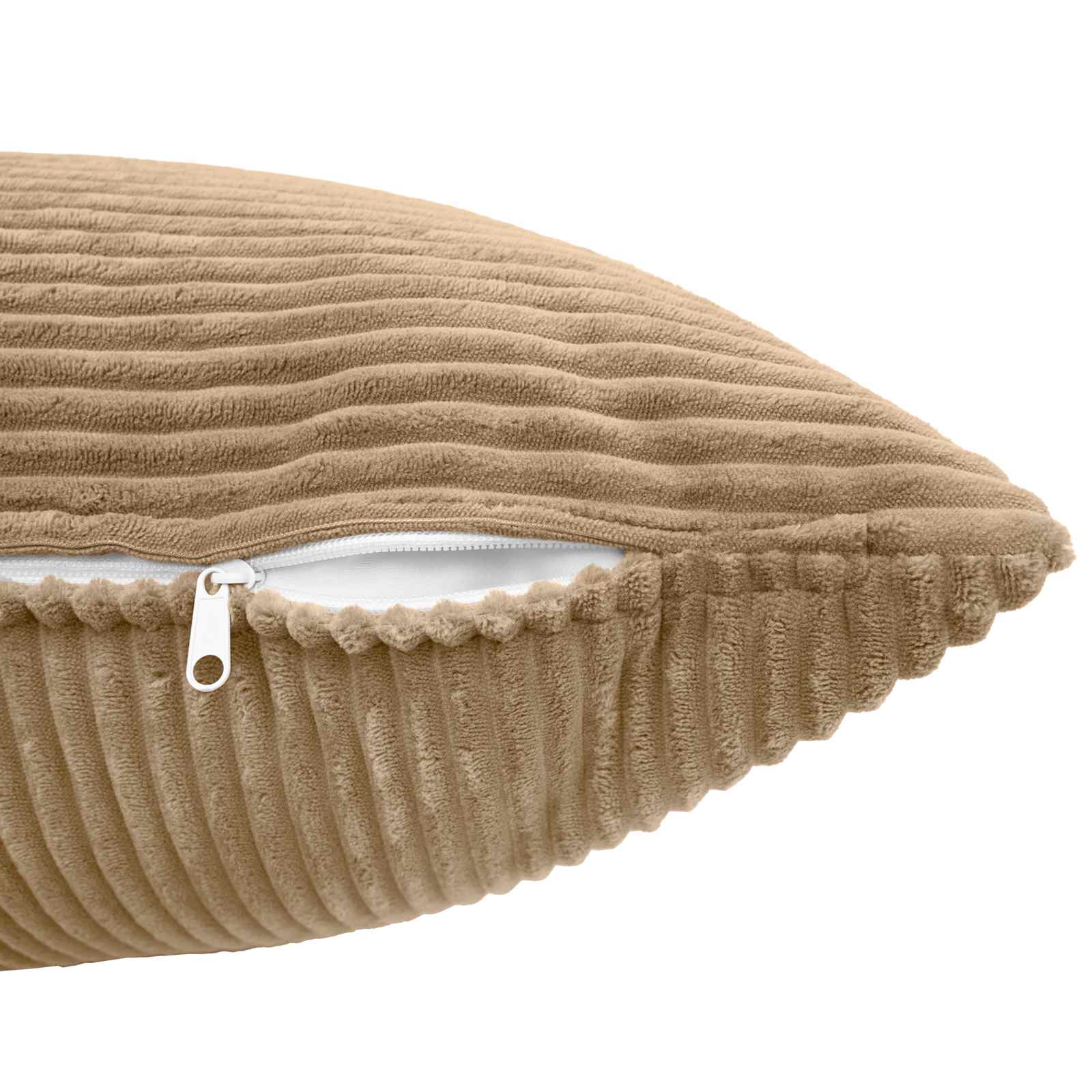 Polyester Corduroy - Brown 40x40cm