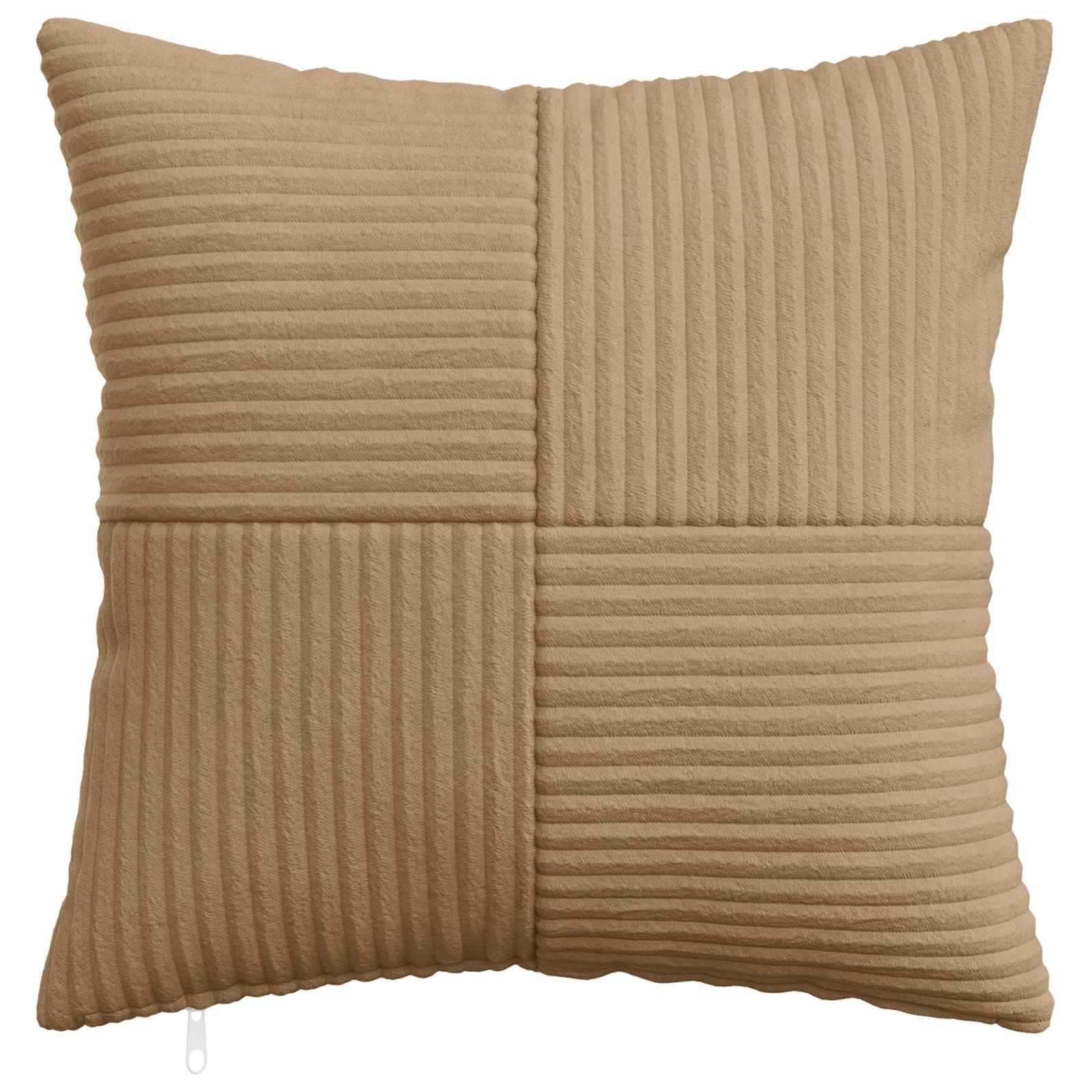 Polyester Corduroy - Brown 40x40cm