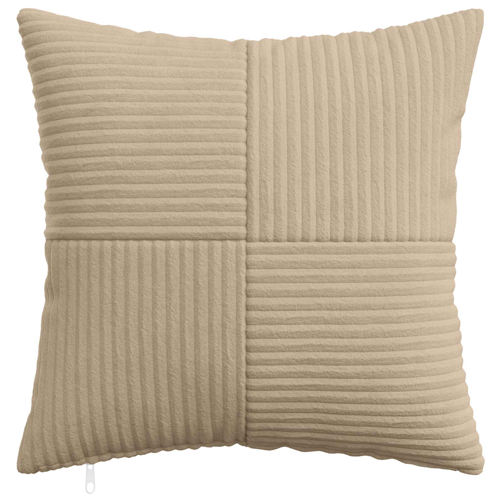 Cushion Covers Taupe Corduroy 40x40cm