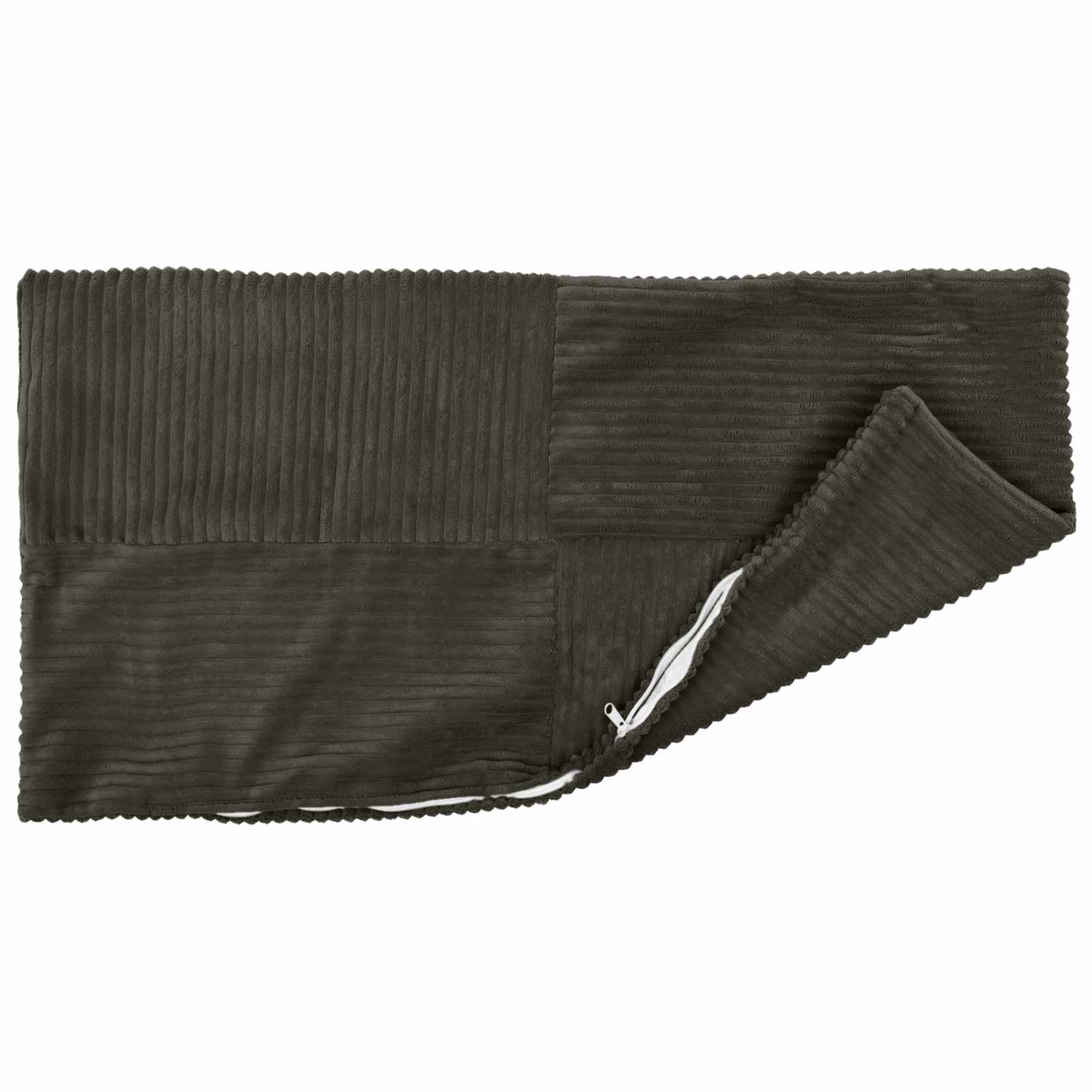 Polyester Corduroy - Anthracite 40x60cm