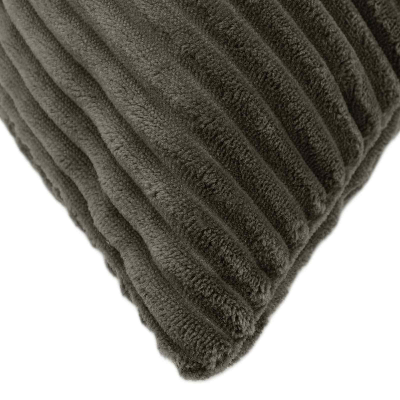 Polyester Corduroy - Anthracite 40x80cm