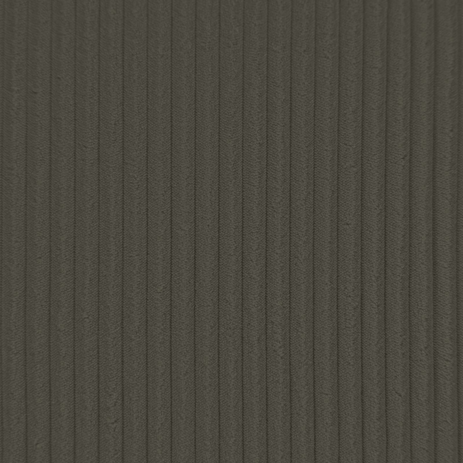 Polyester Corduroy - Anthracite 40x80cm