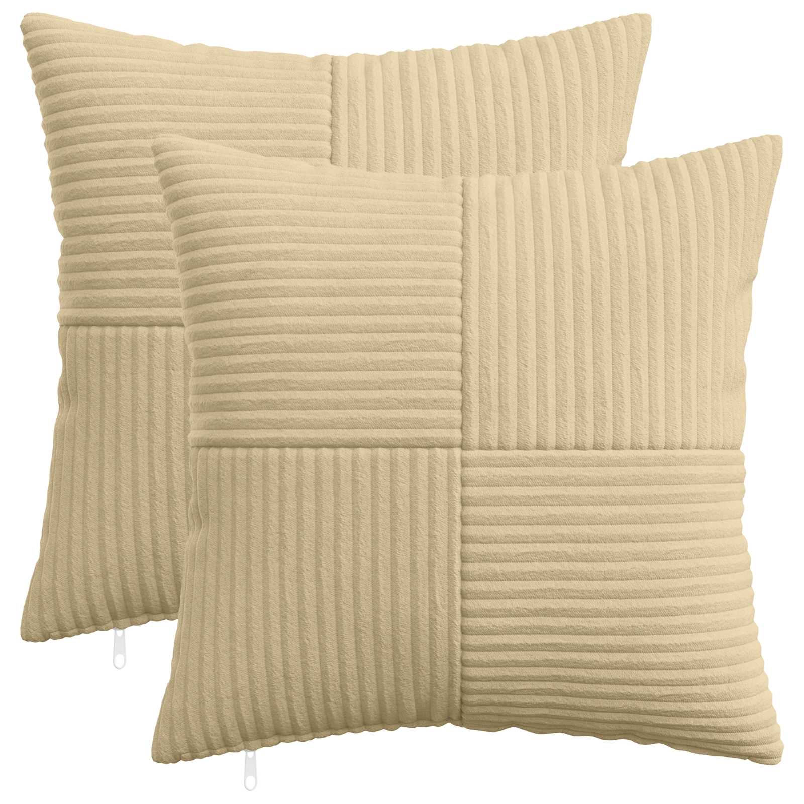Polyester Corduroy - Green 45x45cm