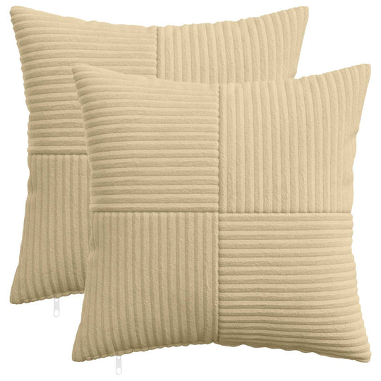 Polyester Corduroy - Green 45x45cm