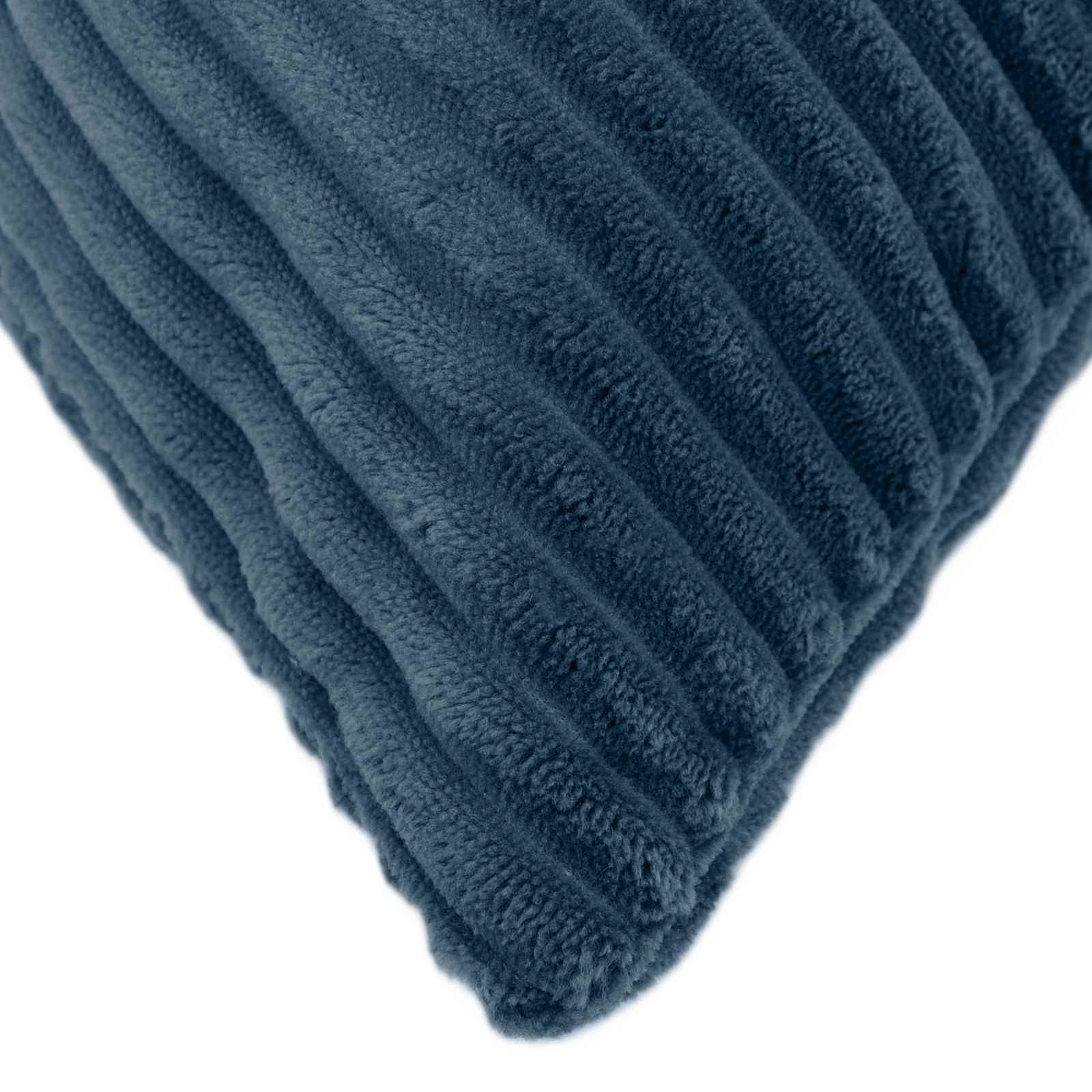 Polyester Corduroy - Navy 45x45cm