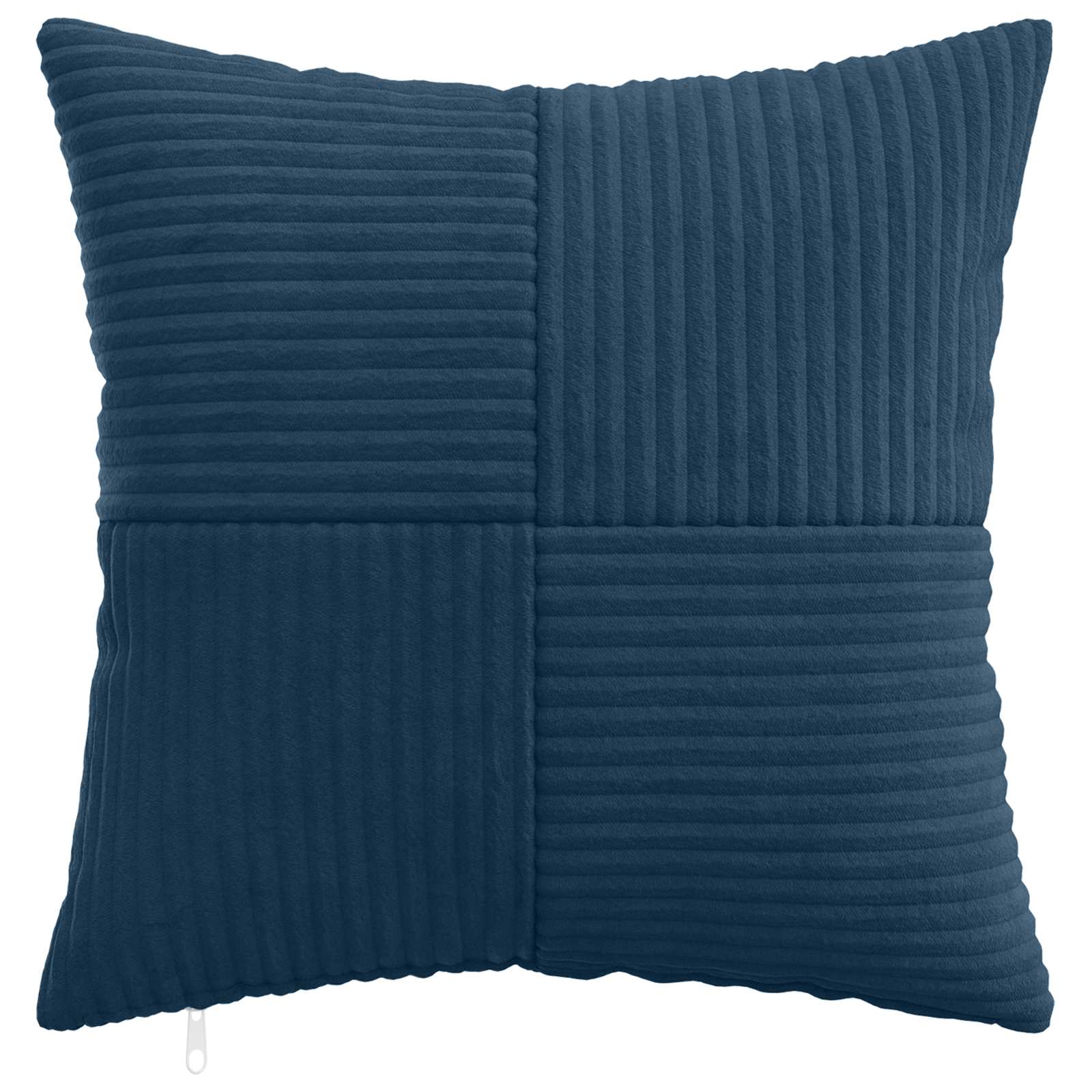 Polyester Corduroy - Navy 45x45cm