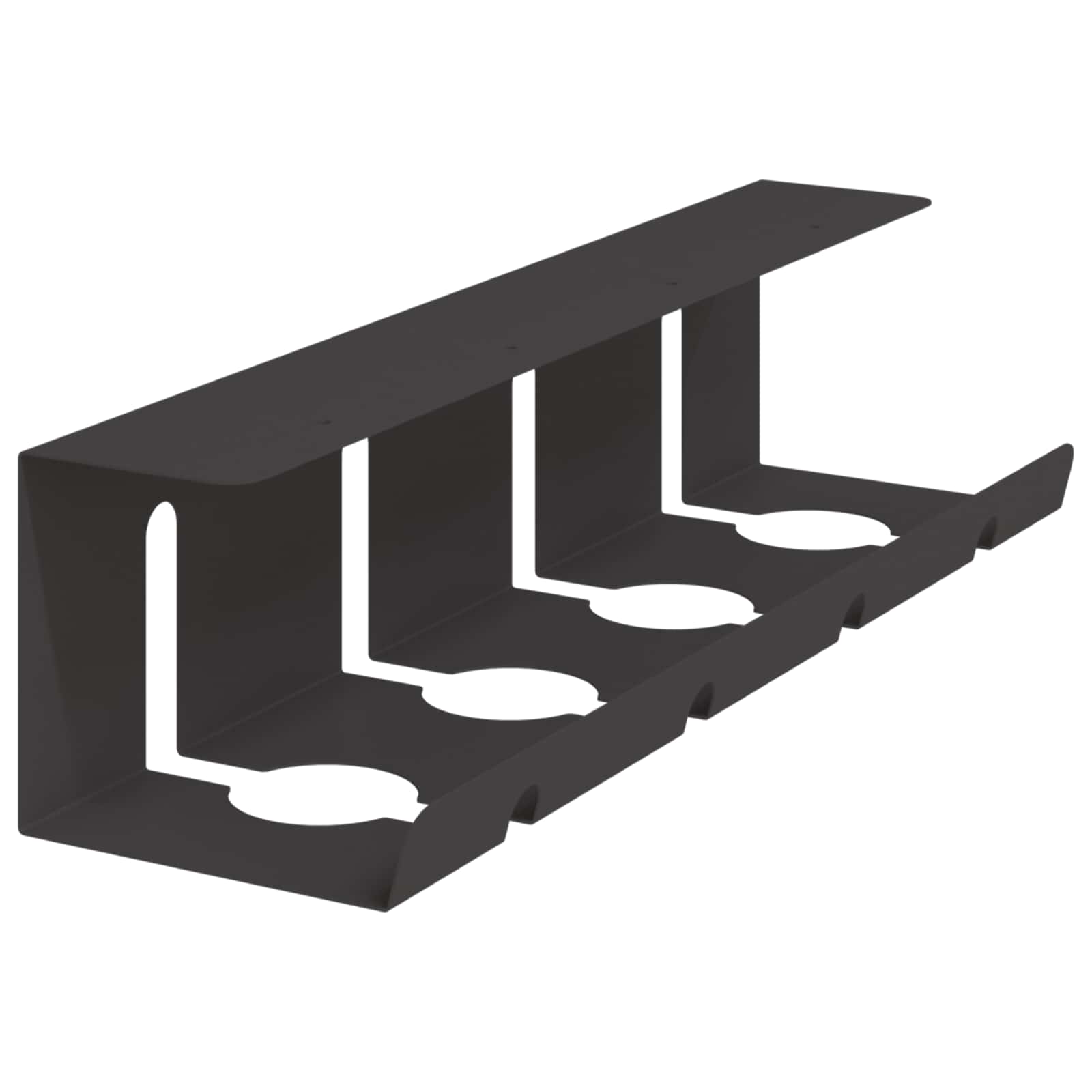 Under Desk Cable Management Tray 2pk | Simpledeals