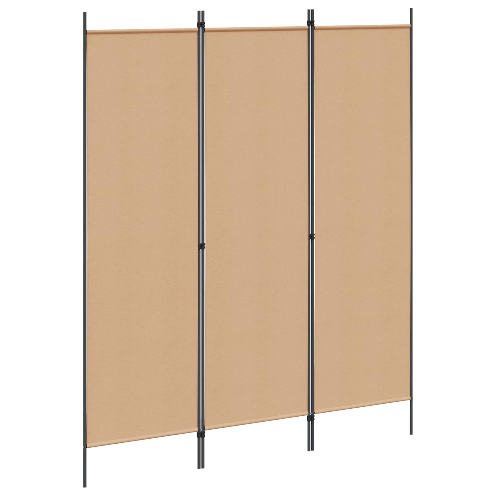 Fabric Room Divider 150x180cm Beige | Simpledeals