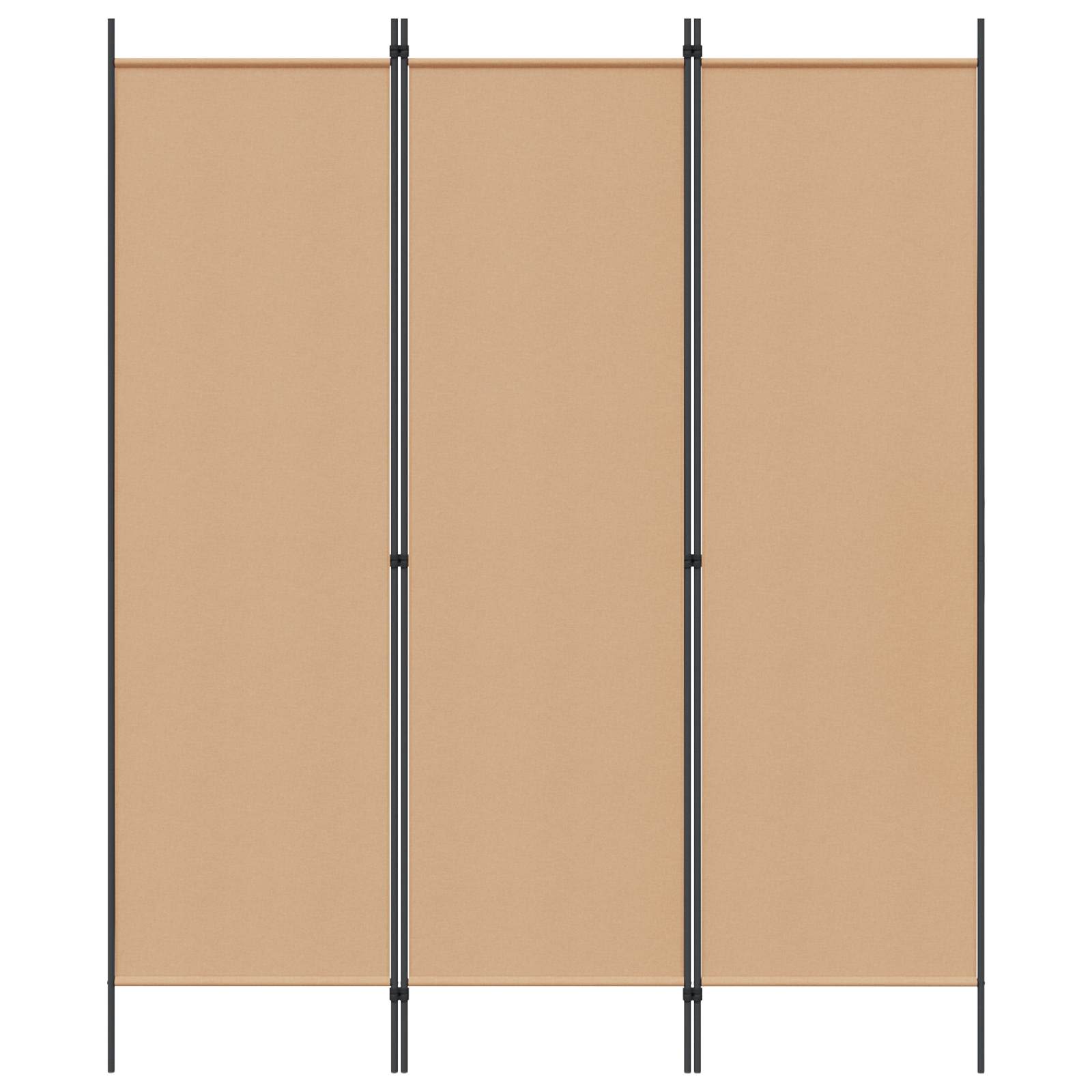 Fabric Room Divider 150x180cm Beige | Simpledeals