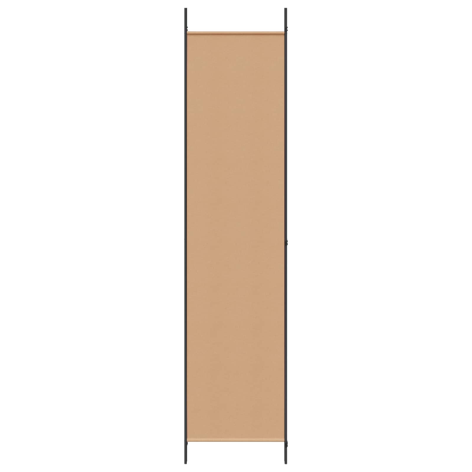 3-Panel Fabric Room Divider Beige 150x220cm | Simpledeals
