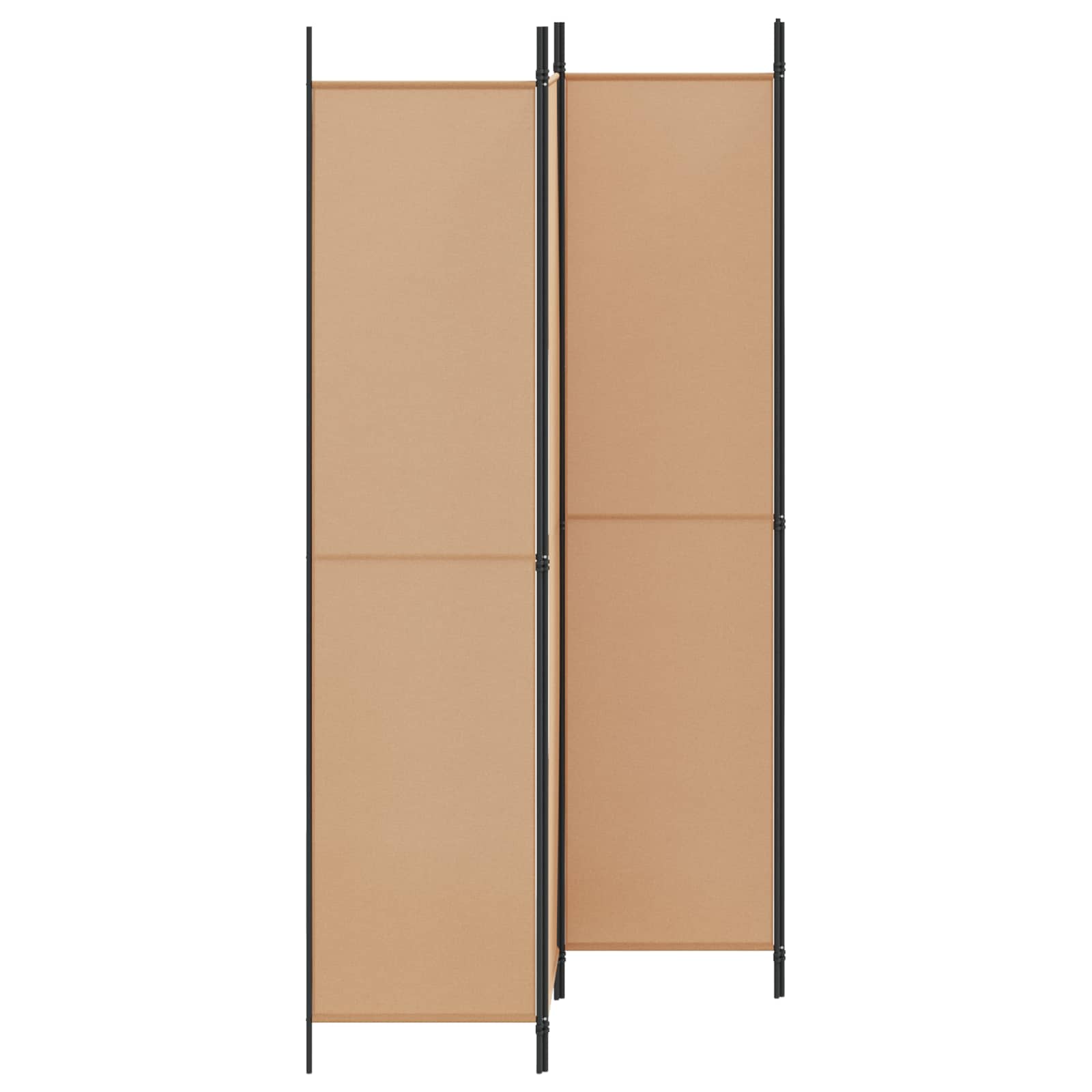 4-Panel Fabric Room Divider 200x220cm | Simpledeals