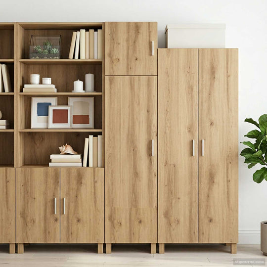 Wall Cabinet Artisan Oak 40cm Storage | Simpledeals