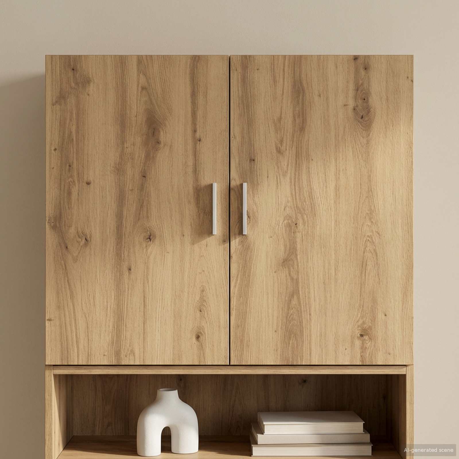 Wall Cabinet Artisan Oak Engineered Wood | Simpledeals