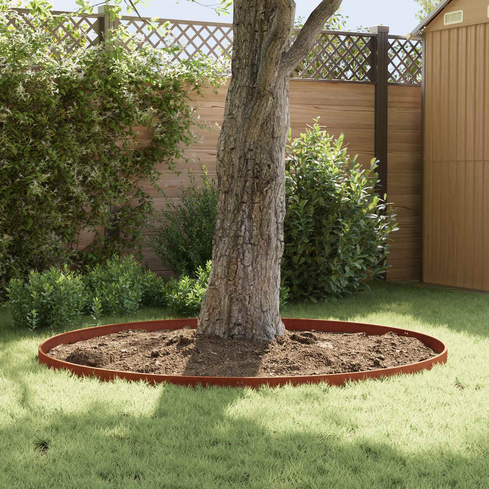 Steel Lawn Edging 20 Pack Rusty | Simpledeals