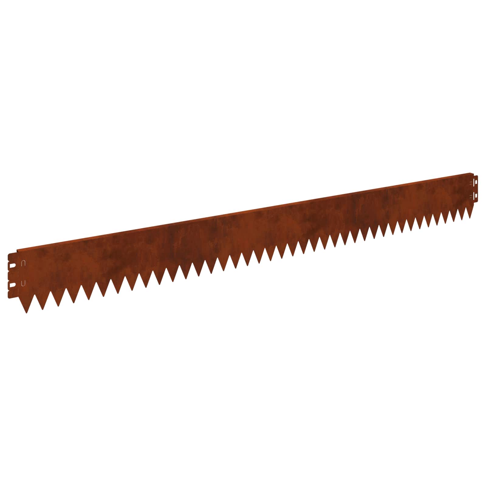 Steel Lawn Edging 20 Pack Rusty | Simpledeals