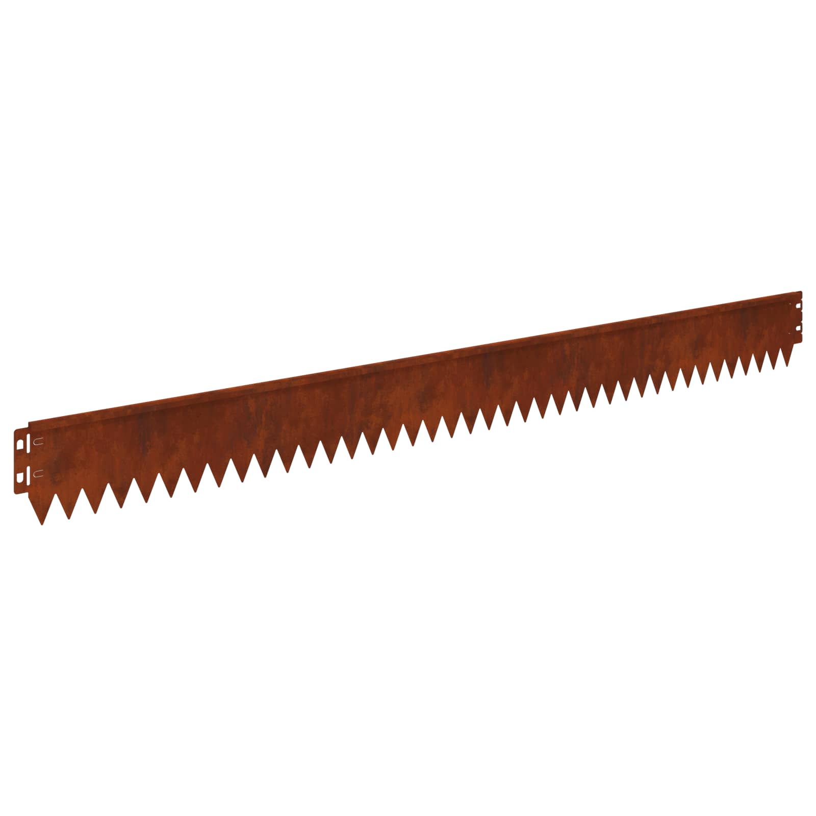 Steel Lawn Edging 20 Pack Rusty | Simpledeals