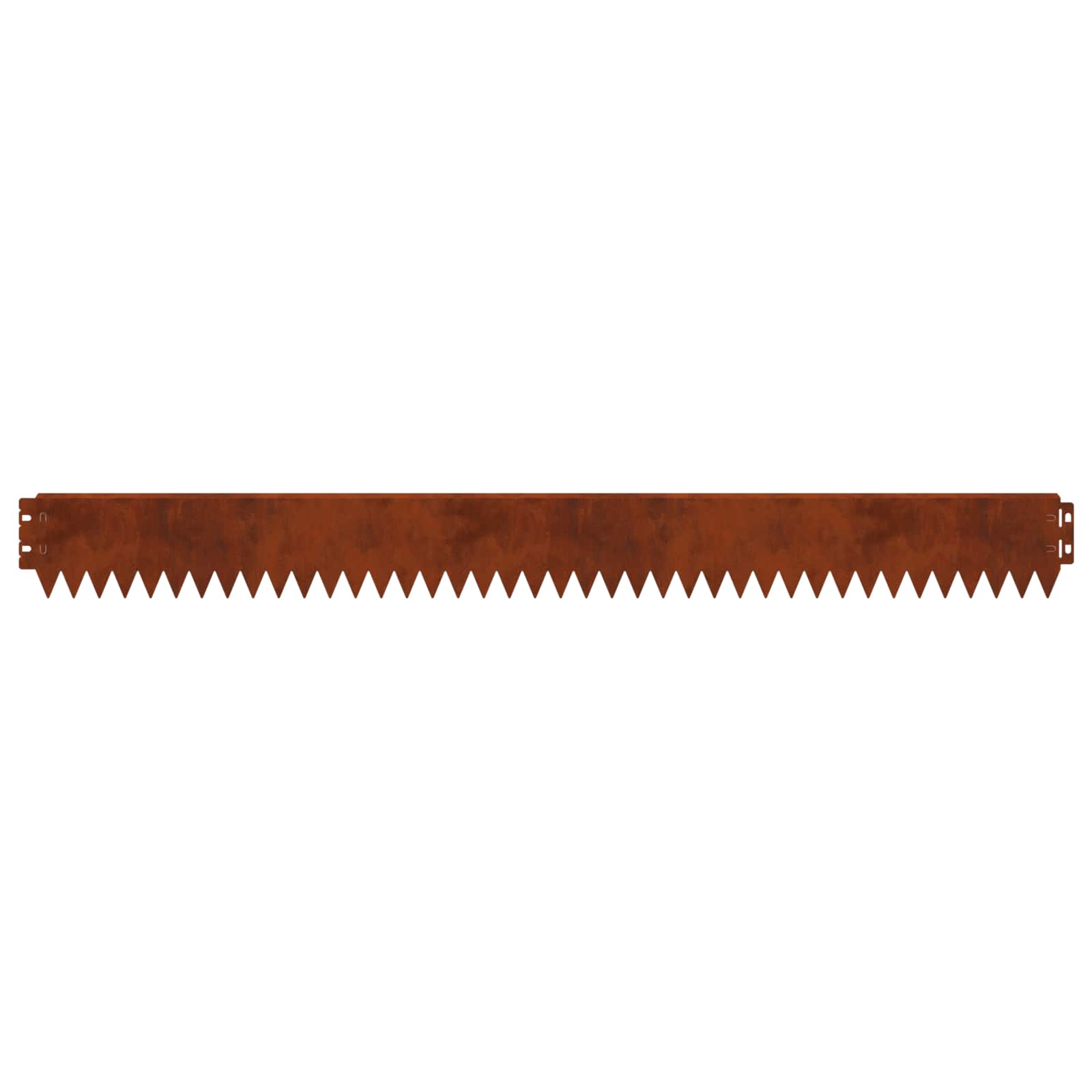 Steel Lawn Edging 20 Pack Rusty | Simpledeals