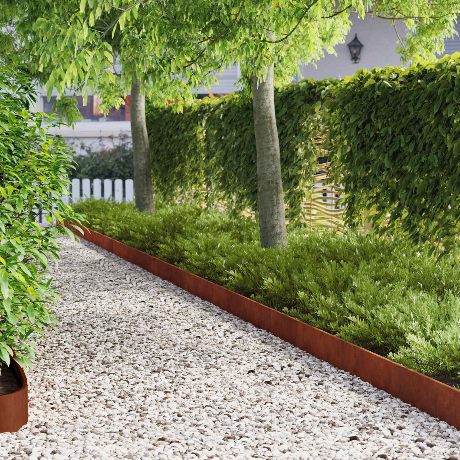 Steel Lawn Edging 10 Pack Garden Border | Simpledeals