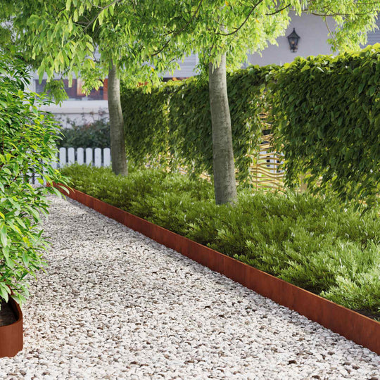 Steel Lawn Edging 10 Pack Garden Border | Simpledeals