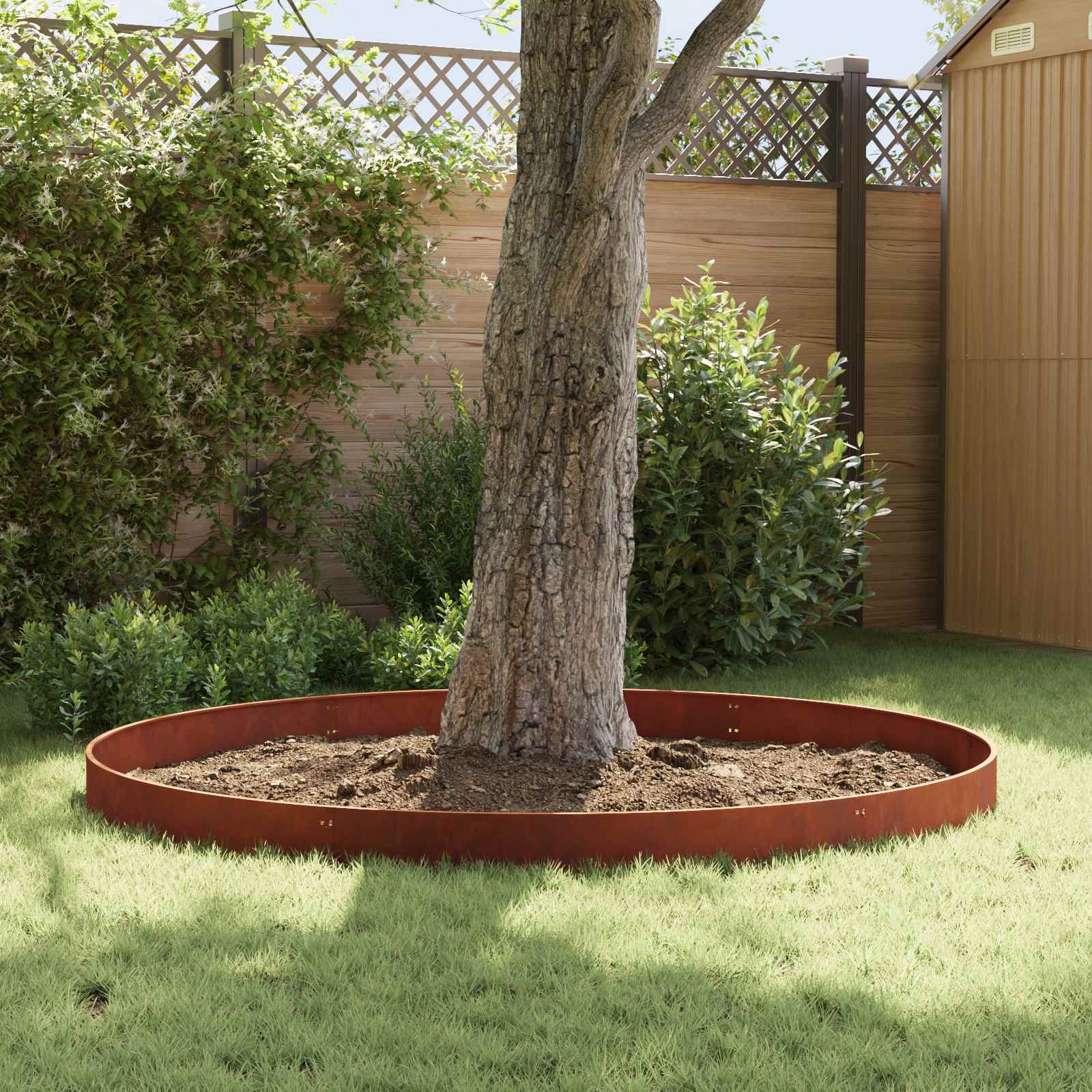 Steel Lawn Edging 10 Pack Garden Border | Simpledeals