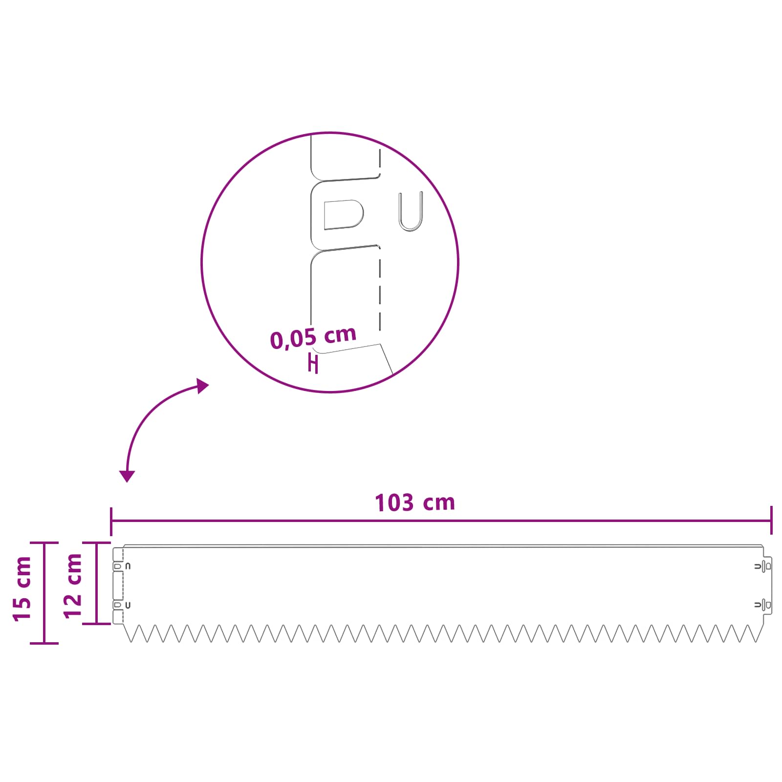Steel Lawn Edging 10 Pack Garden Border | Simpledeals