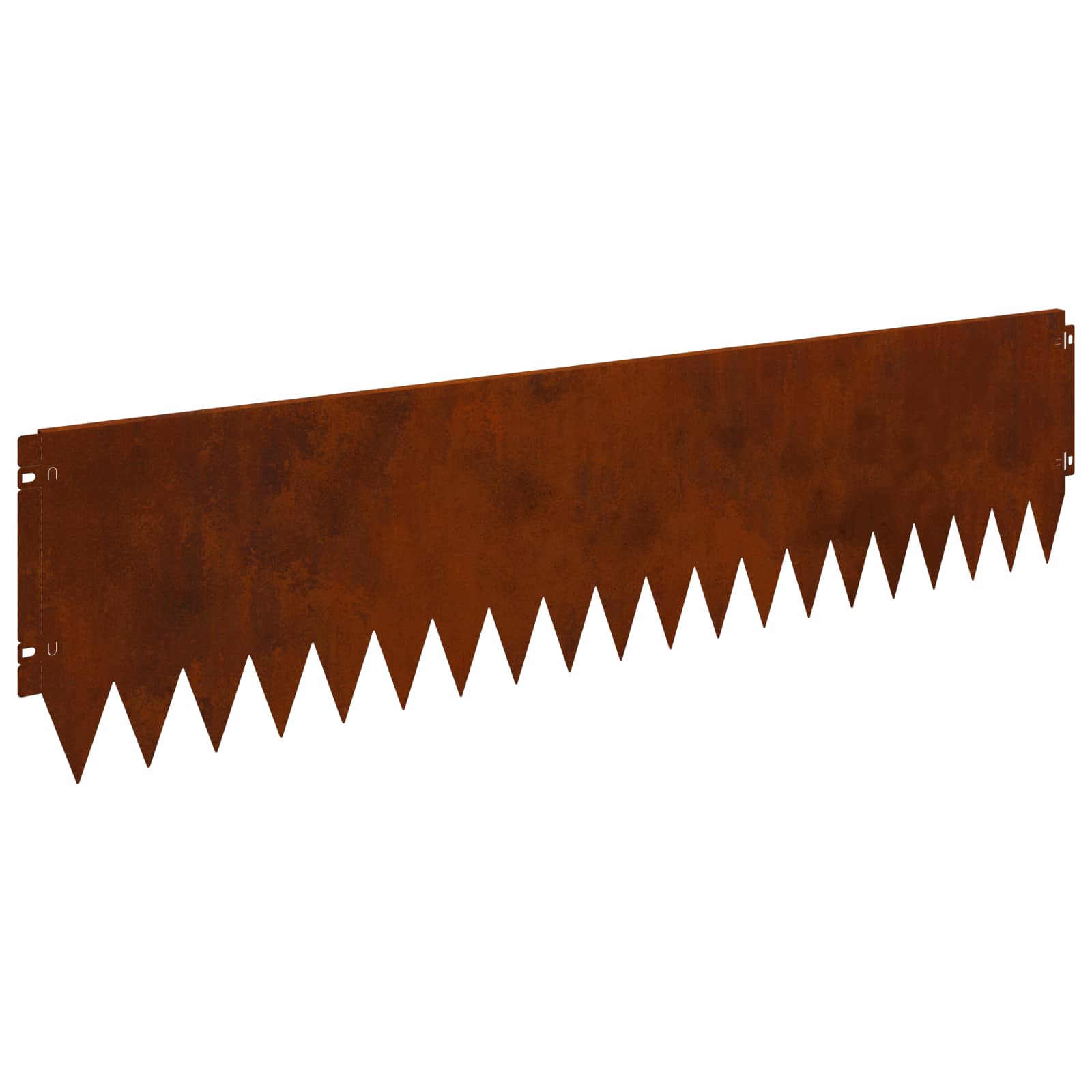 Steel Lawn Edging 10 Pack Rusty Finish | Simpledeals
