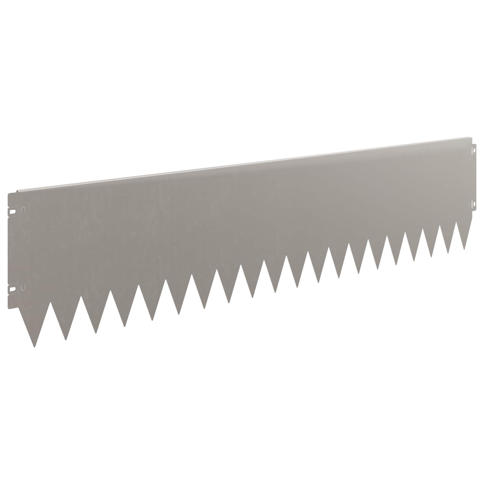 Steel Lawn Edging 10 Pack Rusty Finish | Simpledeals
