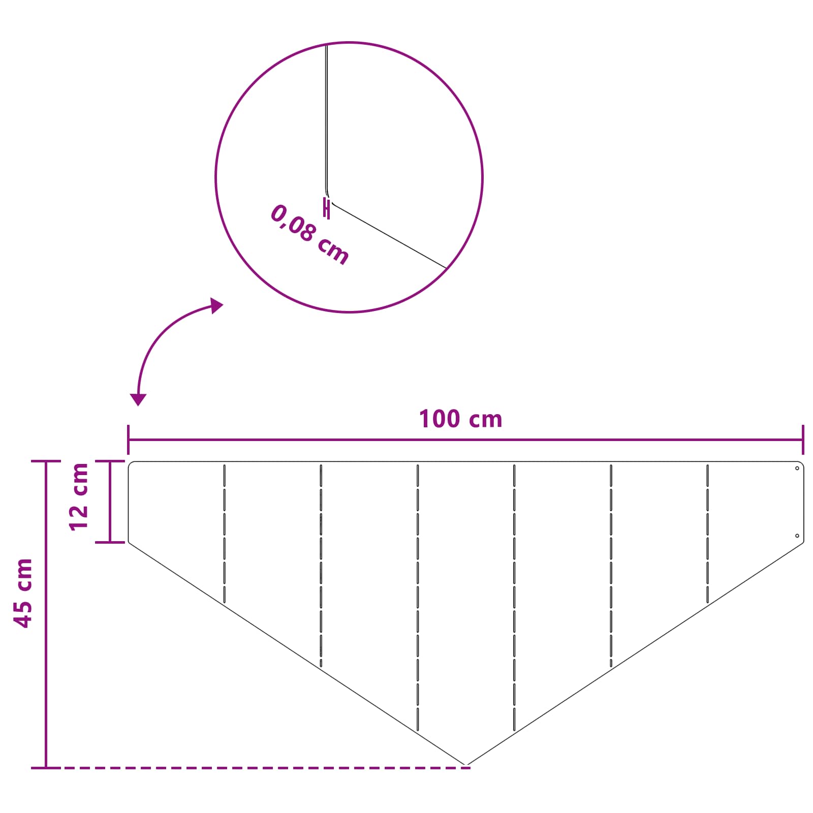 Steel Garden Edging 4pc Rusty Finish | Simpledeals