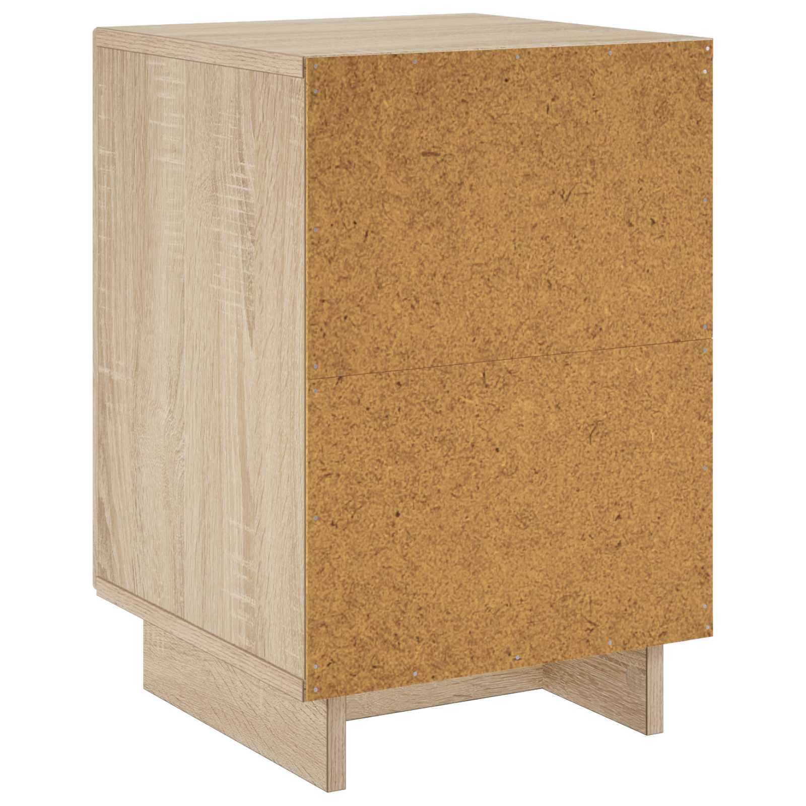 Bedside Cabinet Oak Storage 33.5x34.5x50cm