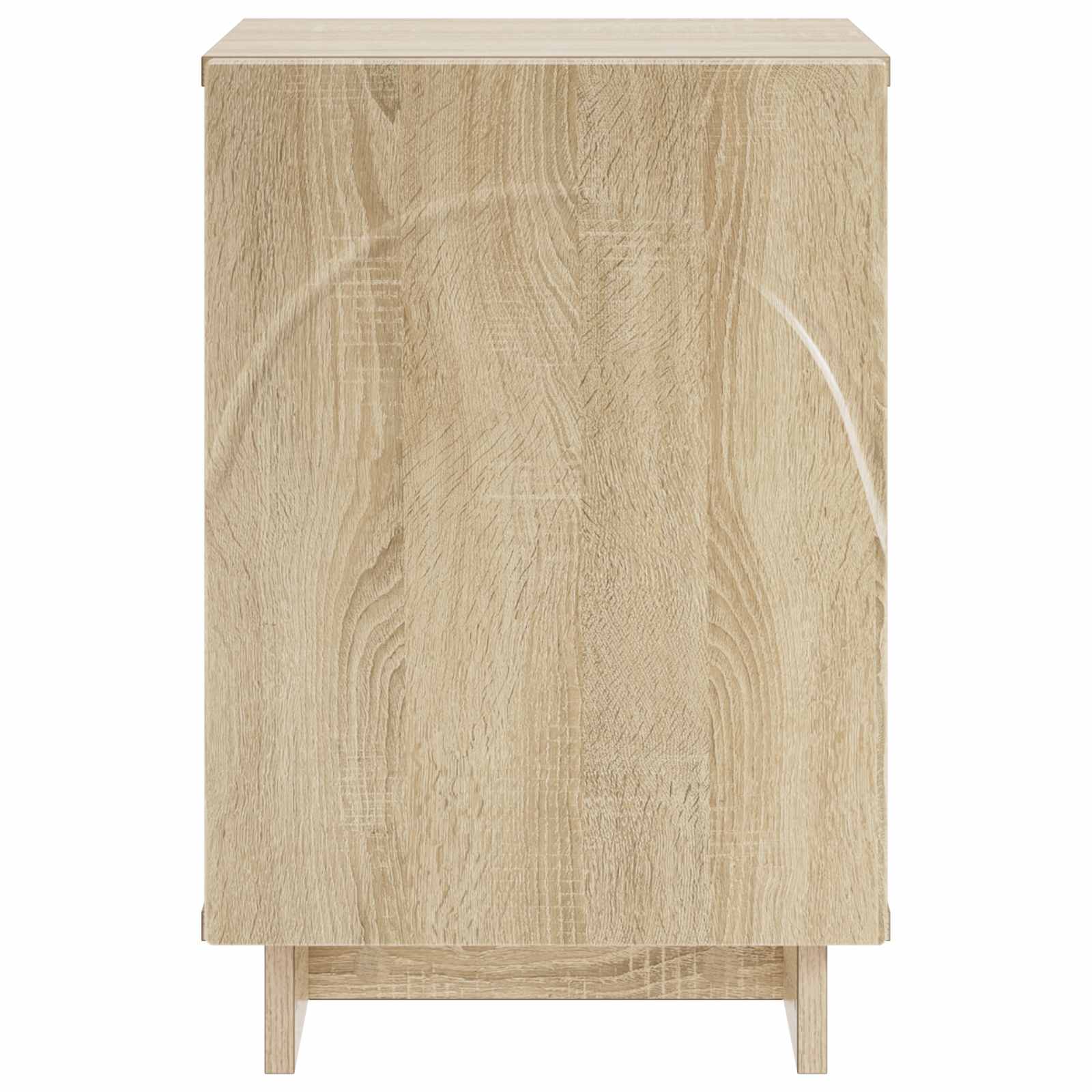 Bedside Cabinet Oak Finish 33.5x34.5x50cm